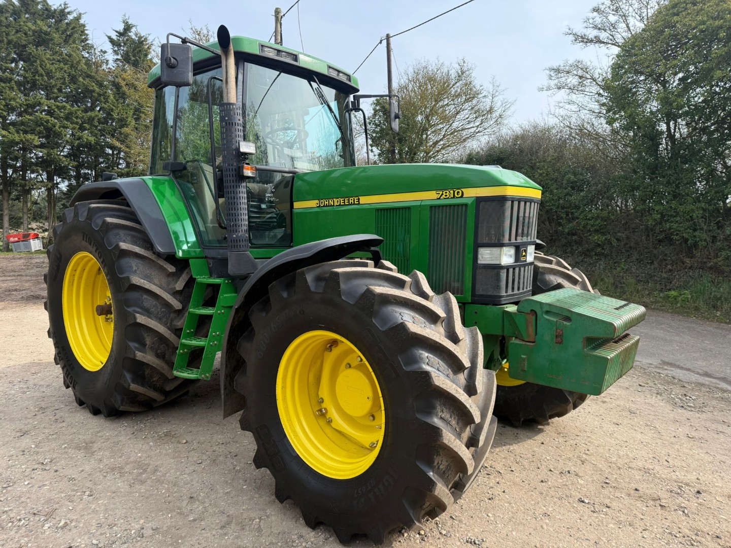 Used John Deere 7810 4wd Tractor