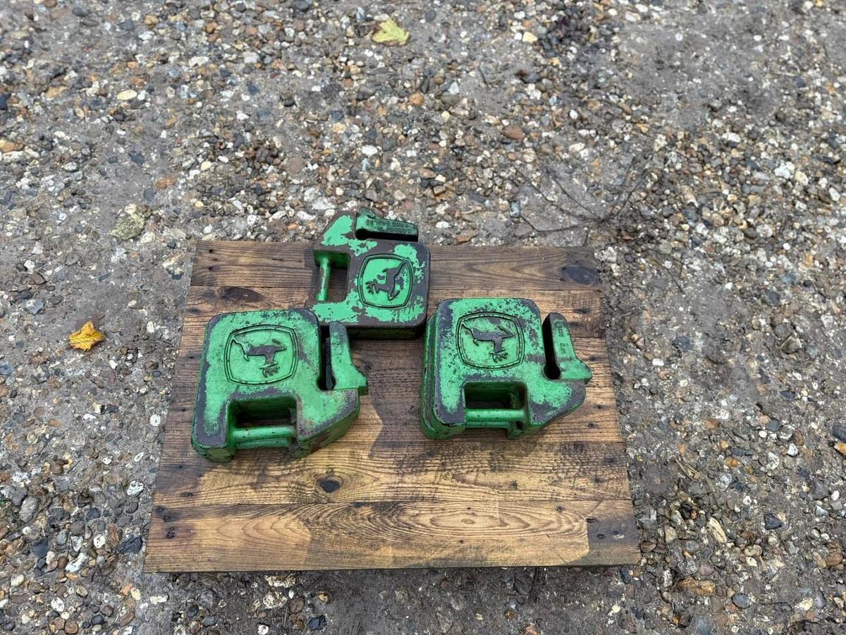 Used John Deere Compact Tractor Front Weights