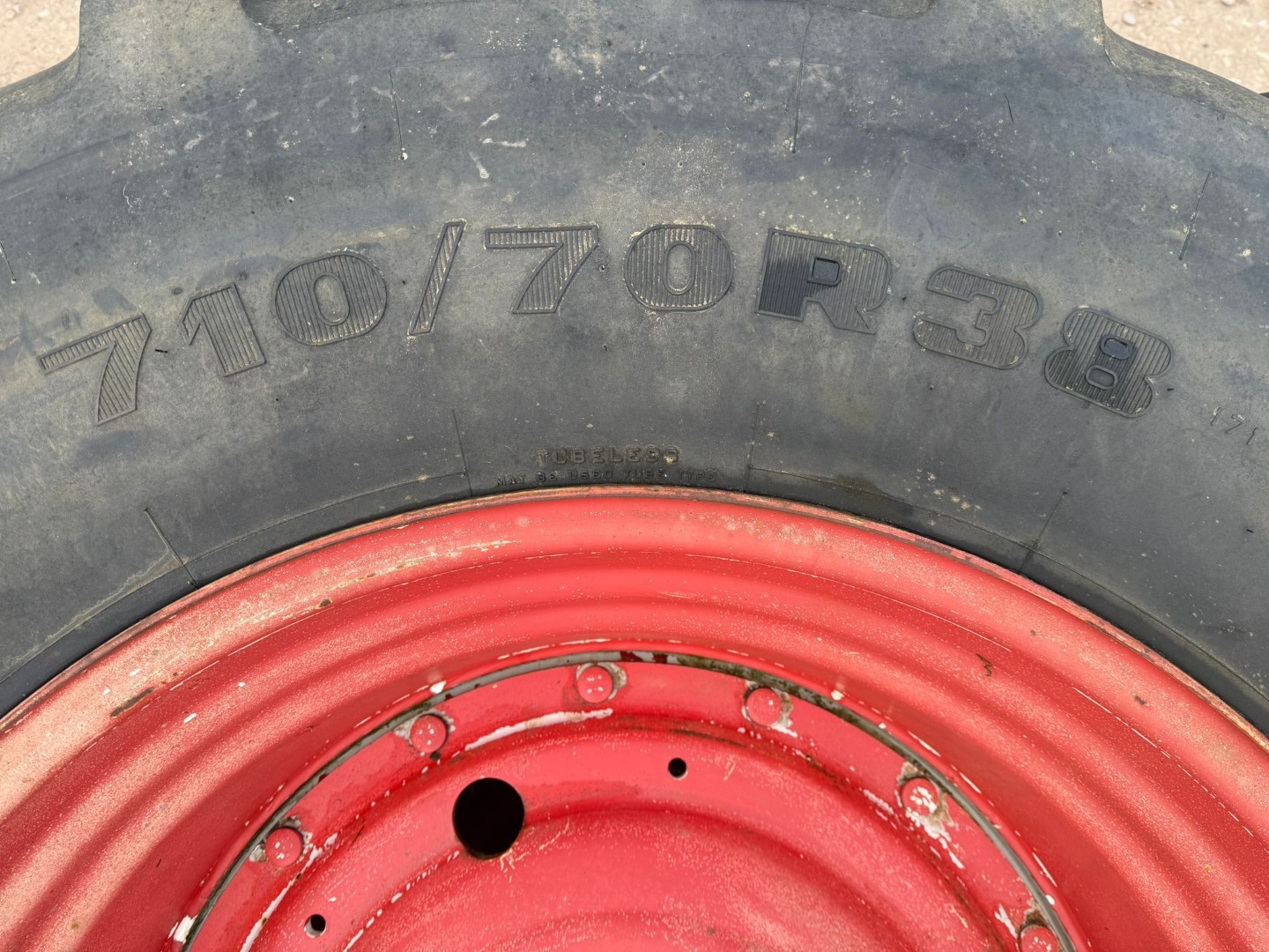 Used Set of Fendt Wheels and Tyres