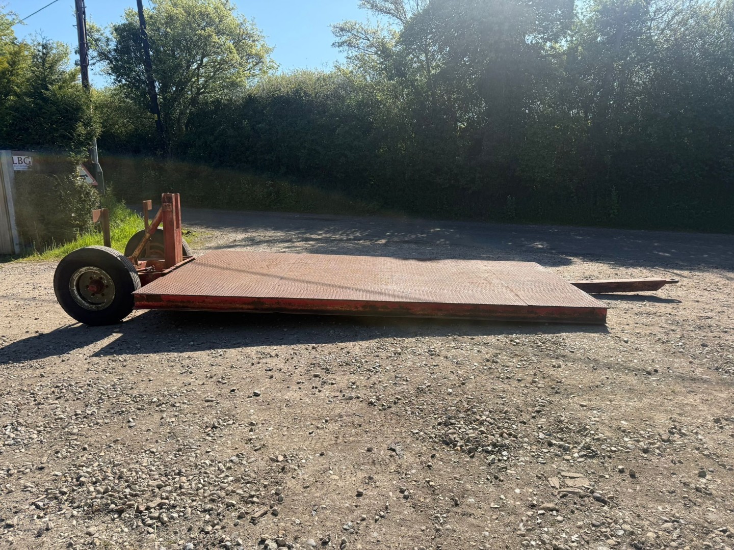 Used Low Loader Trailer