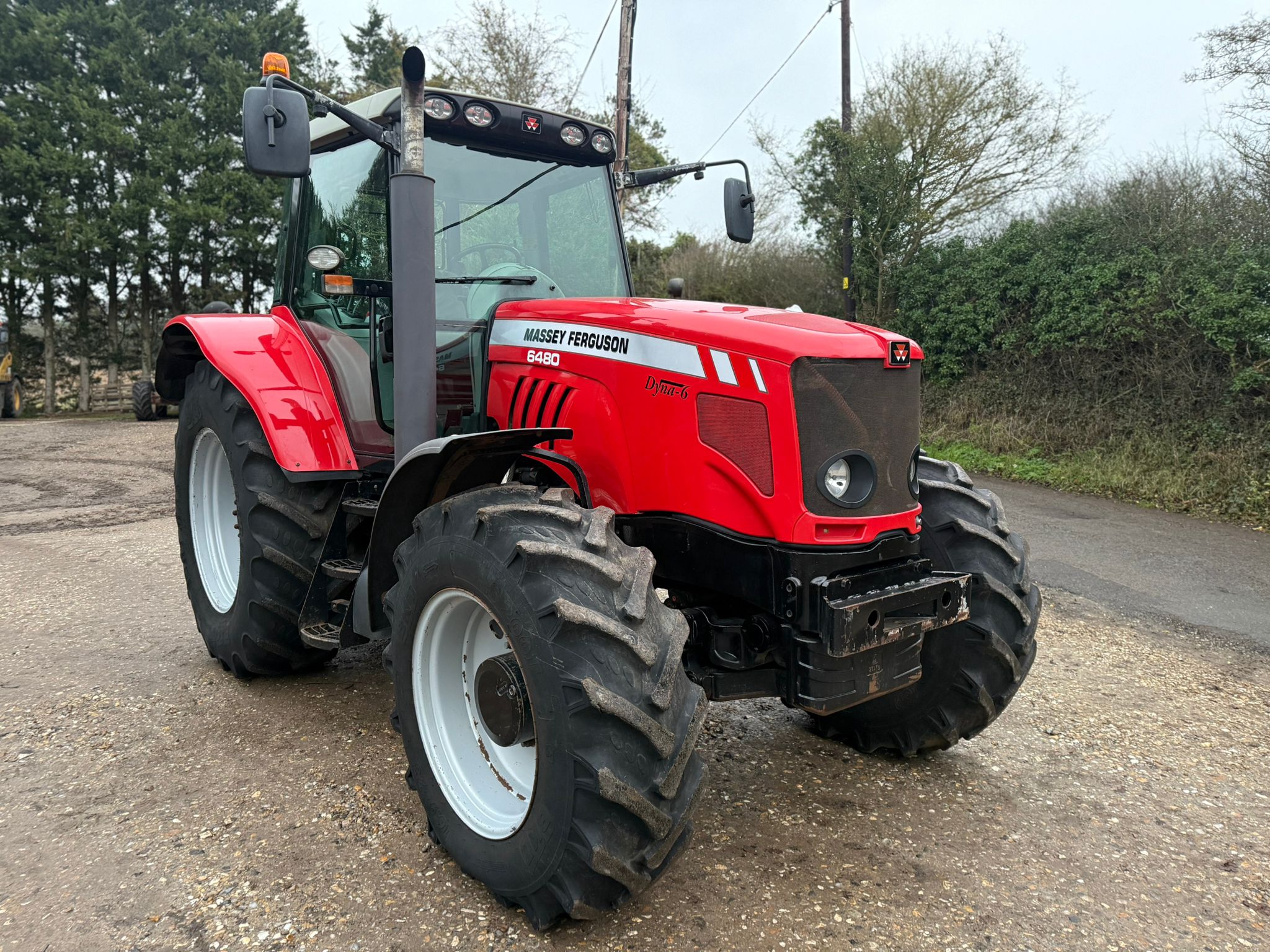Used Massey Ferguson 6480 4wd Tractor