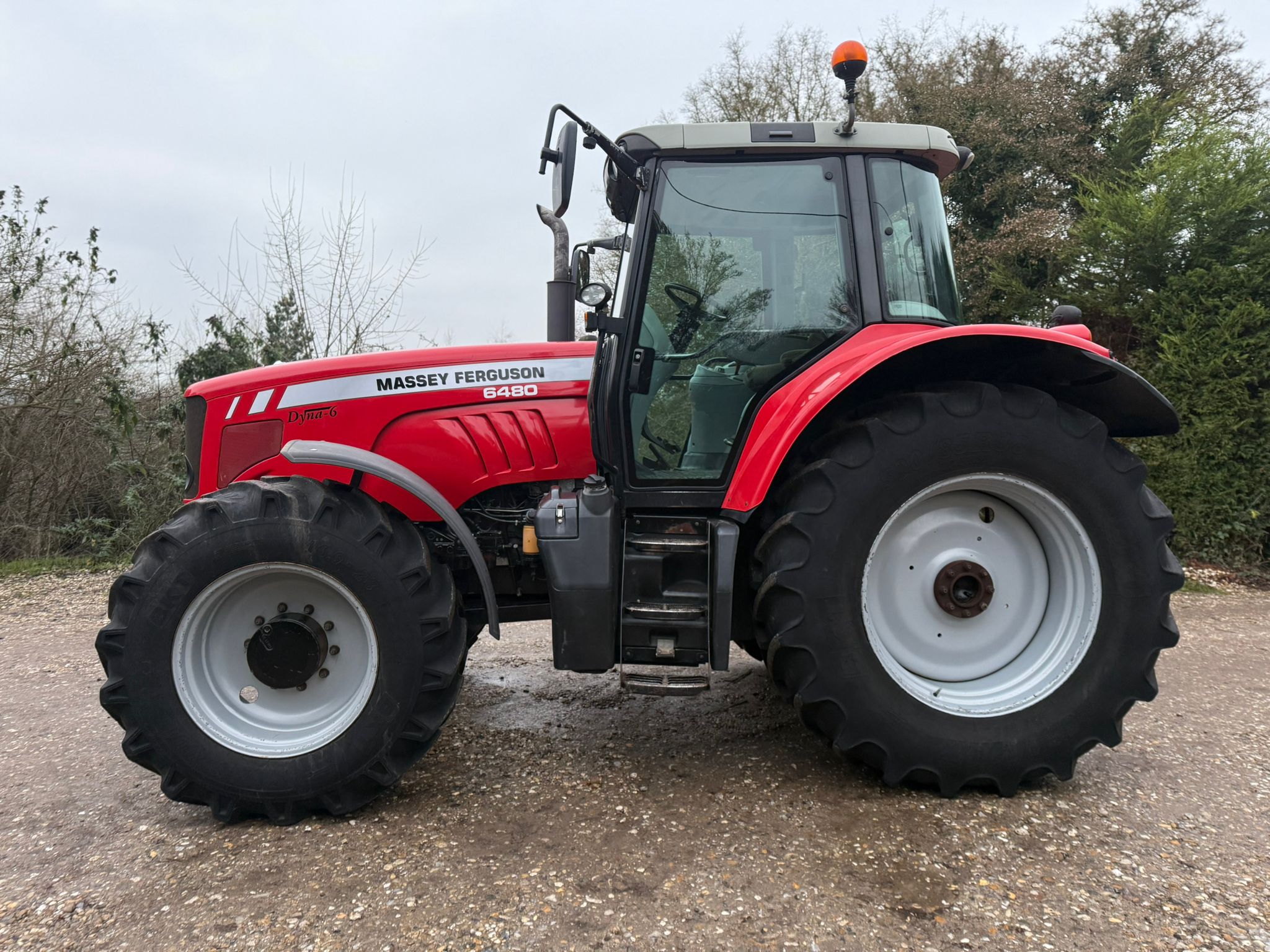 Used Massey Ferguson 6480 4wd Tractor