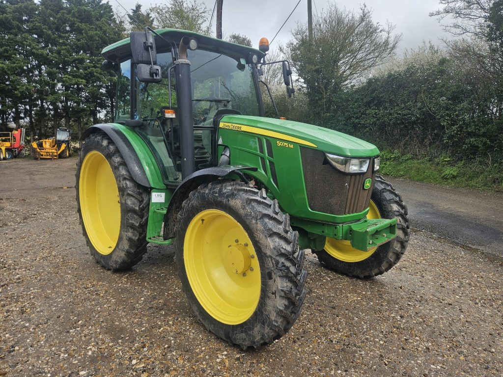 Used John Deere 5075M 4wd Tractor