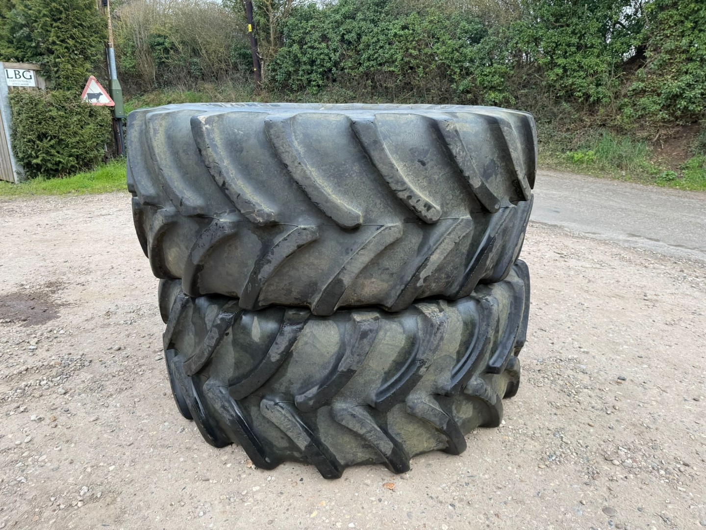 Used Set of Fendt Wheels and Tyres