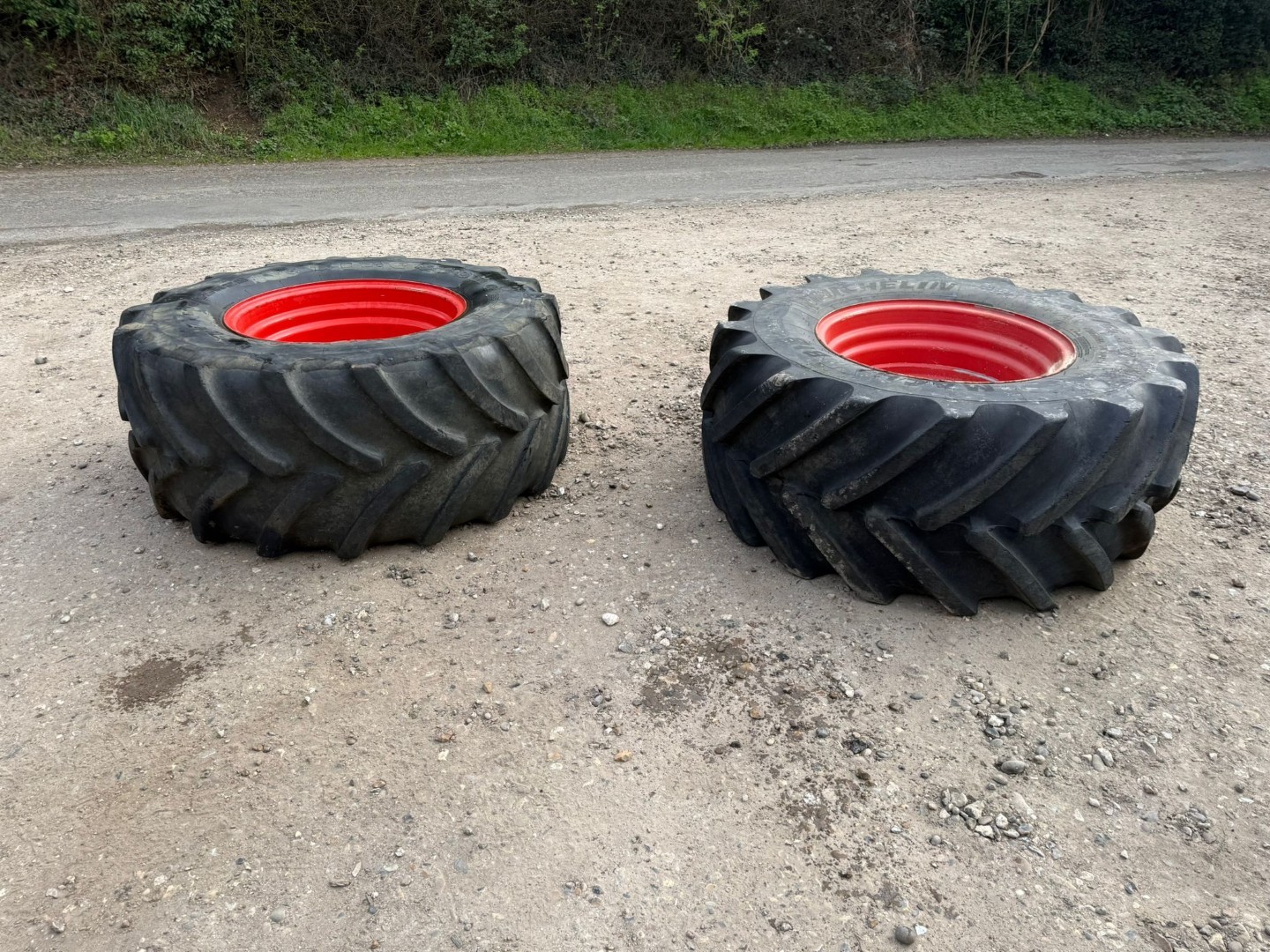 Used Set of Fendt Wheels and Tyres