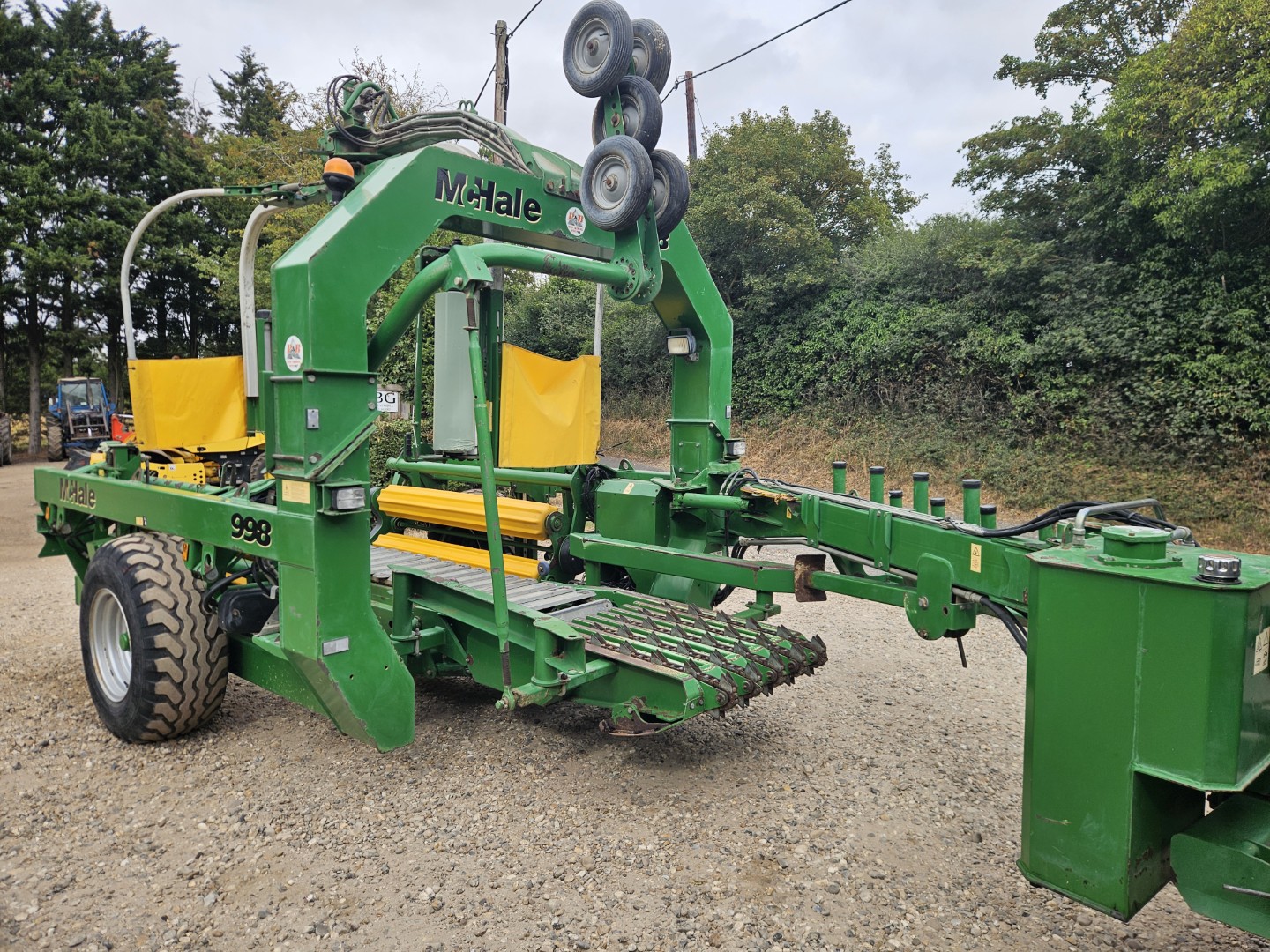 Used McHale 998 Bale Wrapper
