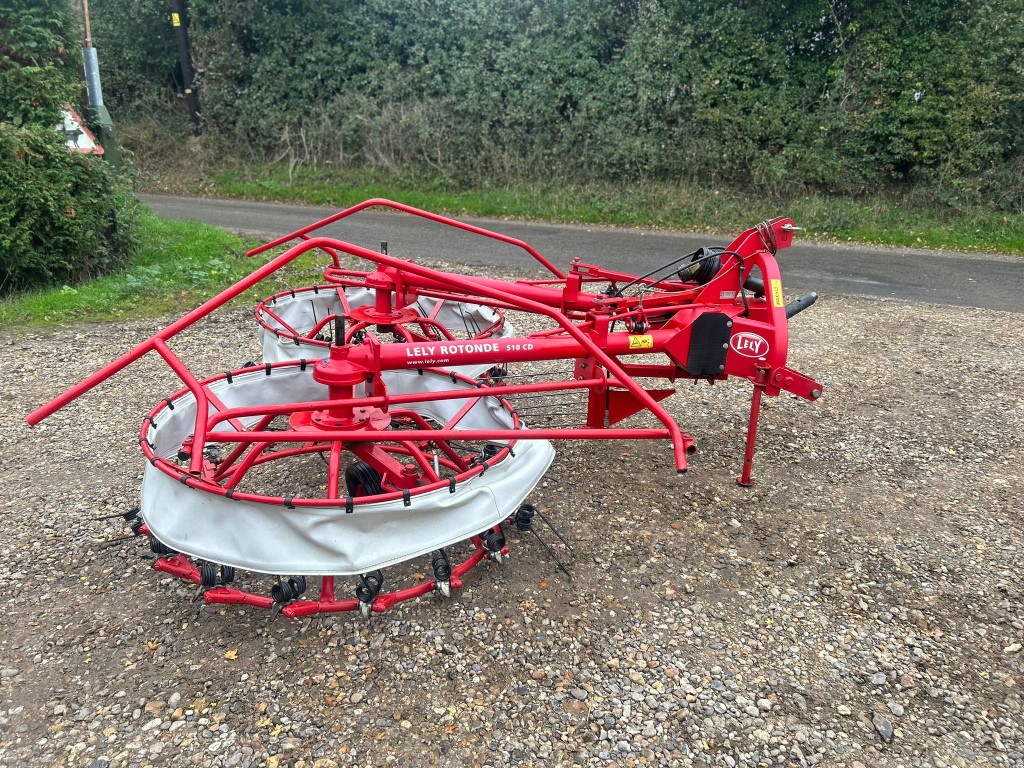 Used Lely Rotonde 510 CD Hay Turner