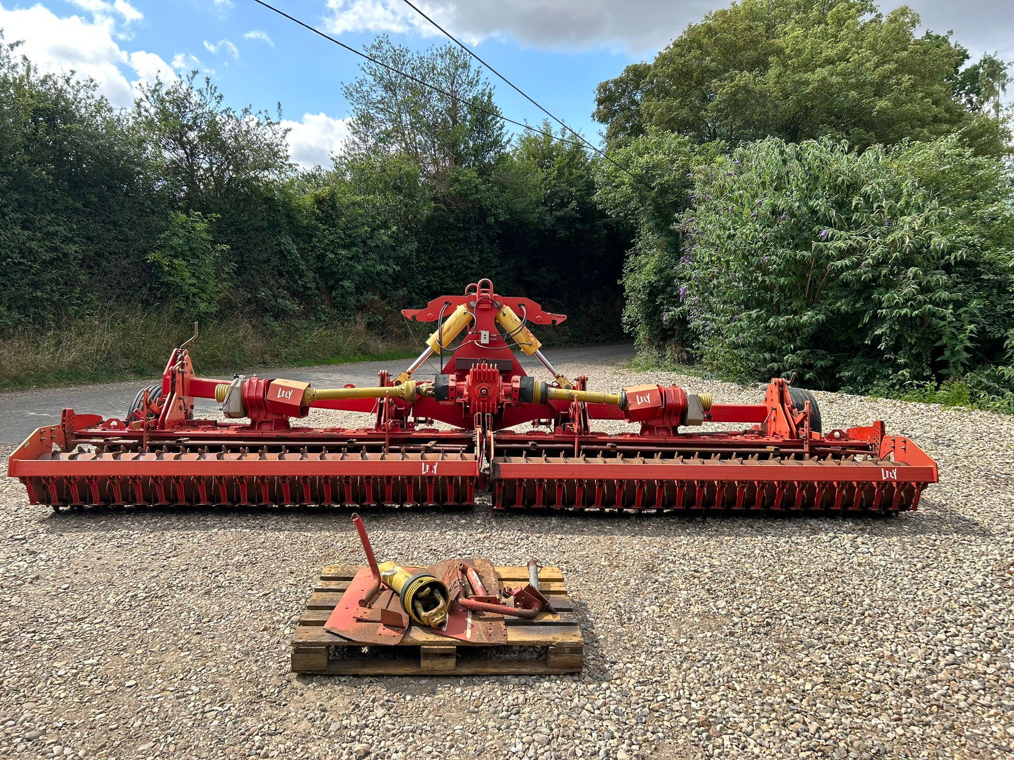 Used Lely Terra Power Harrow