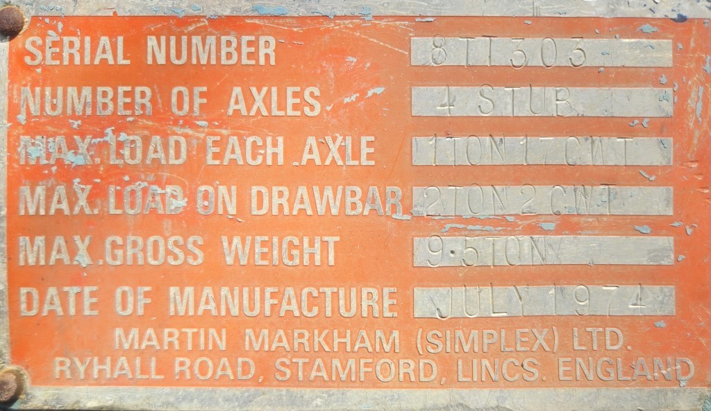 Used Martin Markham 8T Trailer