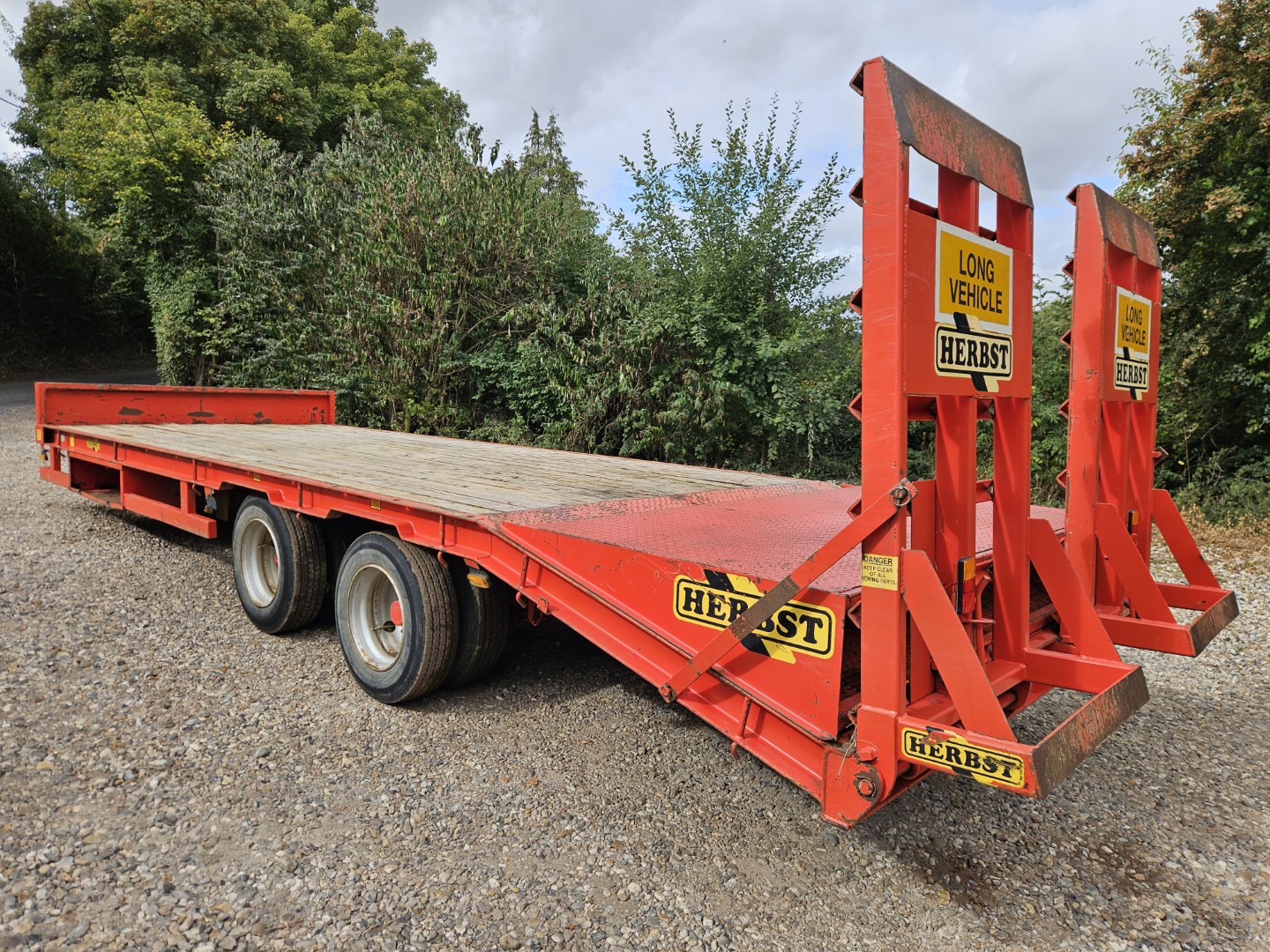 Used Herbst Low Loader Trailer