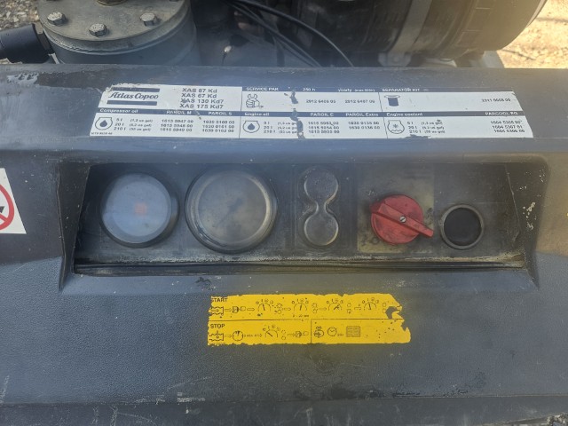 Used Atlas Copco XAS67 Compressor