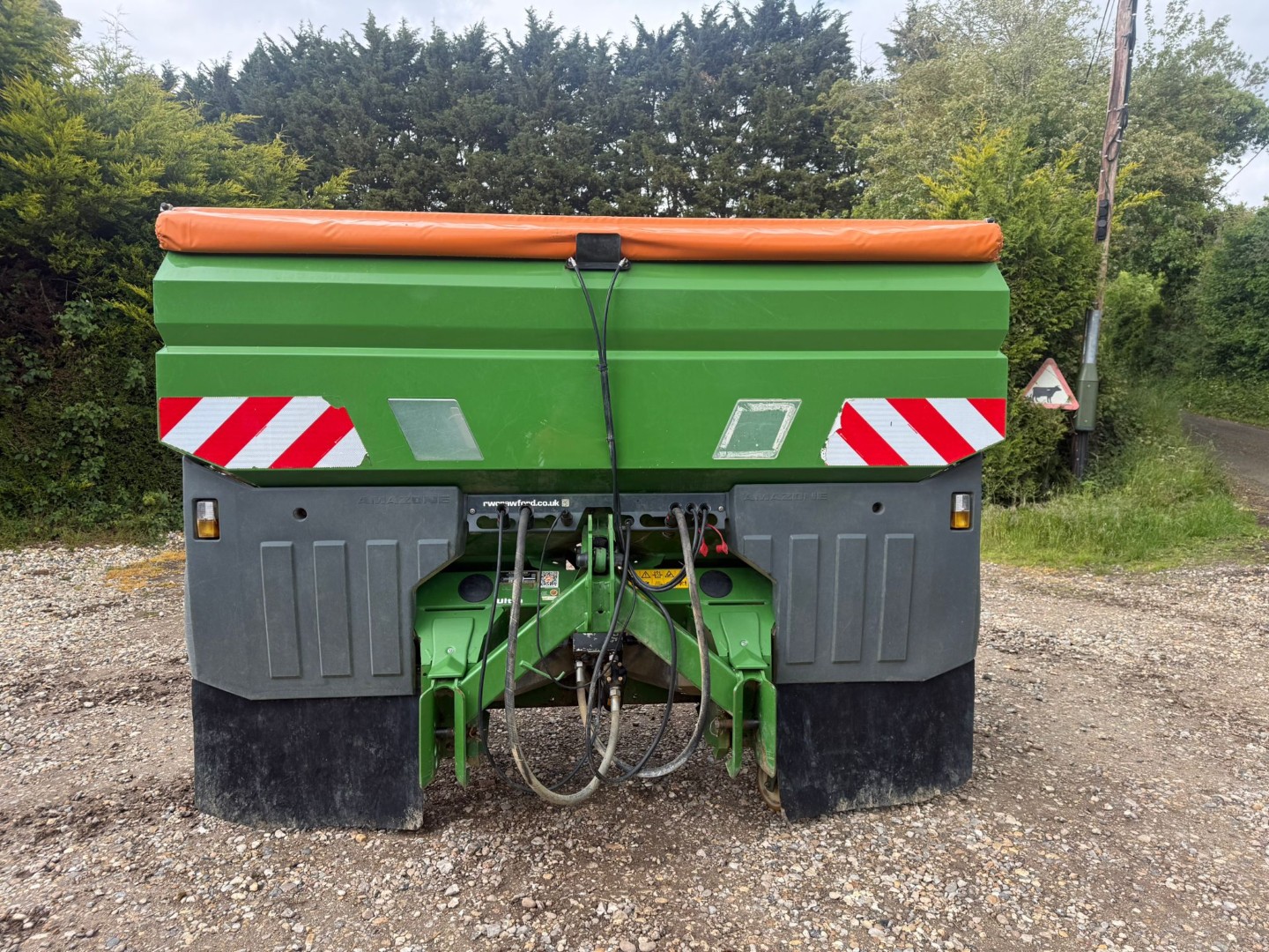Used Amazone ZA-TS 4200 Profis Hydro Fertiliser Spreader