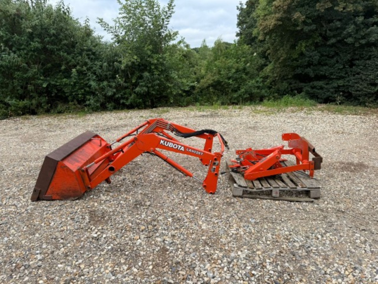 Used Kubota LA402ST Front Loader