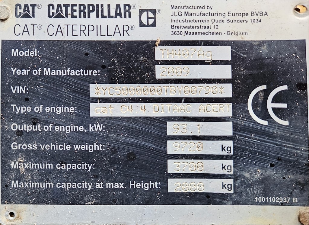 Used CAT TH407AG Telehandler