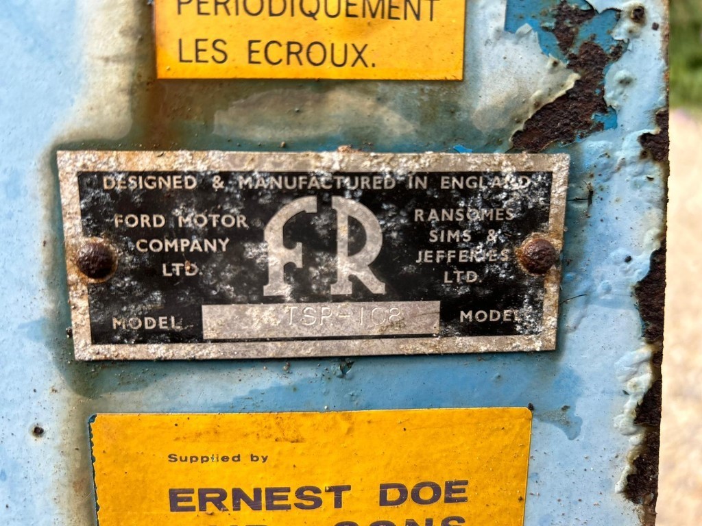 Used Ransomes 3 Furrow Plough