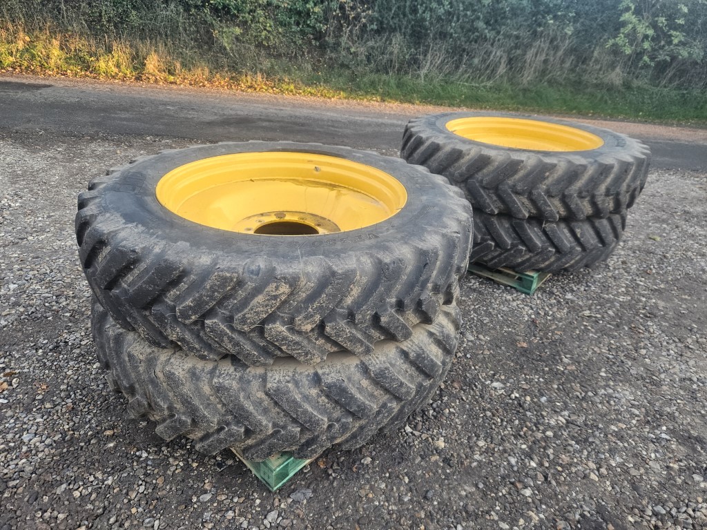 Used Set of JCB Fastrac Row Crop Wheels
