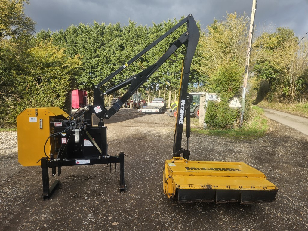 Used McConnel PA5455 Hedge Cutter