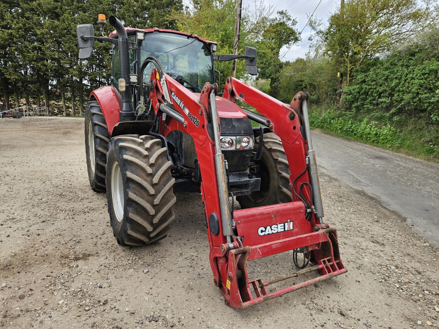 Used Case Luxxum 120 4wd Tractor