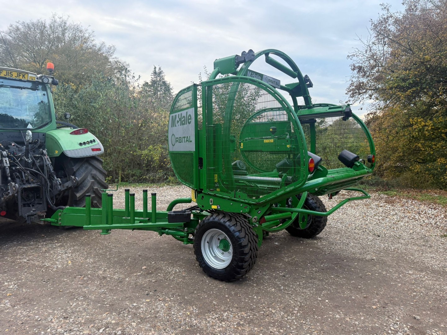 Used McHale Orbital Bale Wrapper