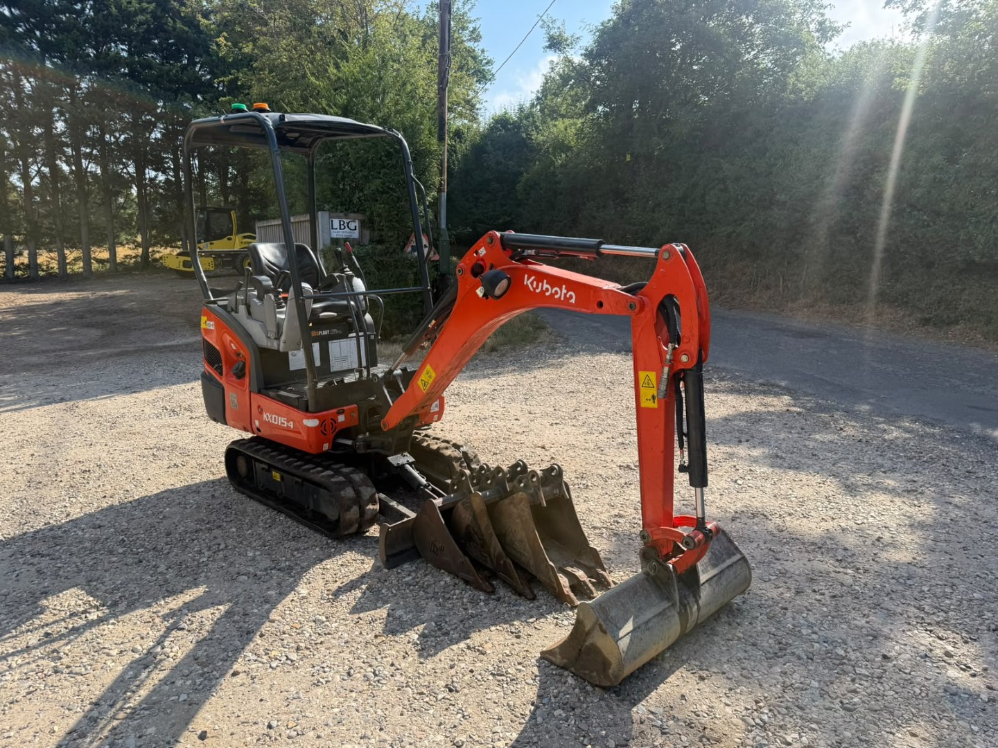Used Kubota KX015-4 Mini Excavator