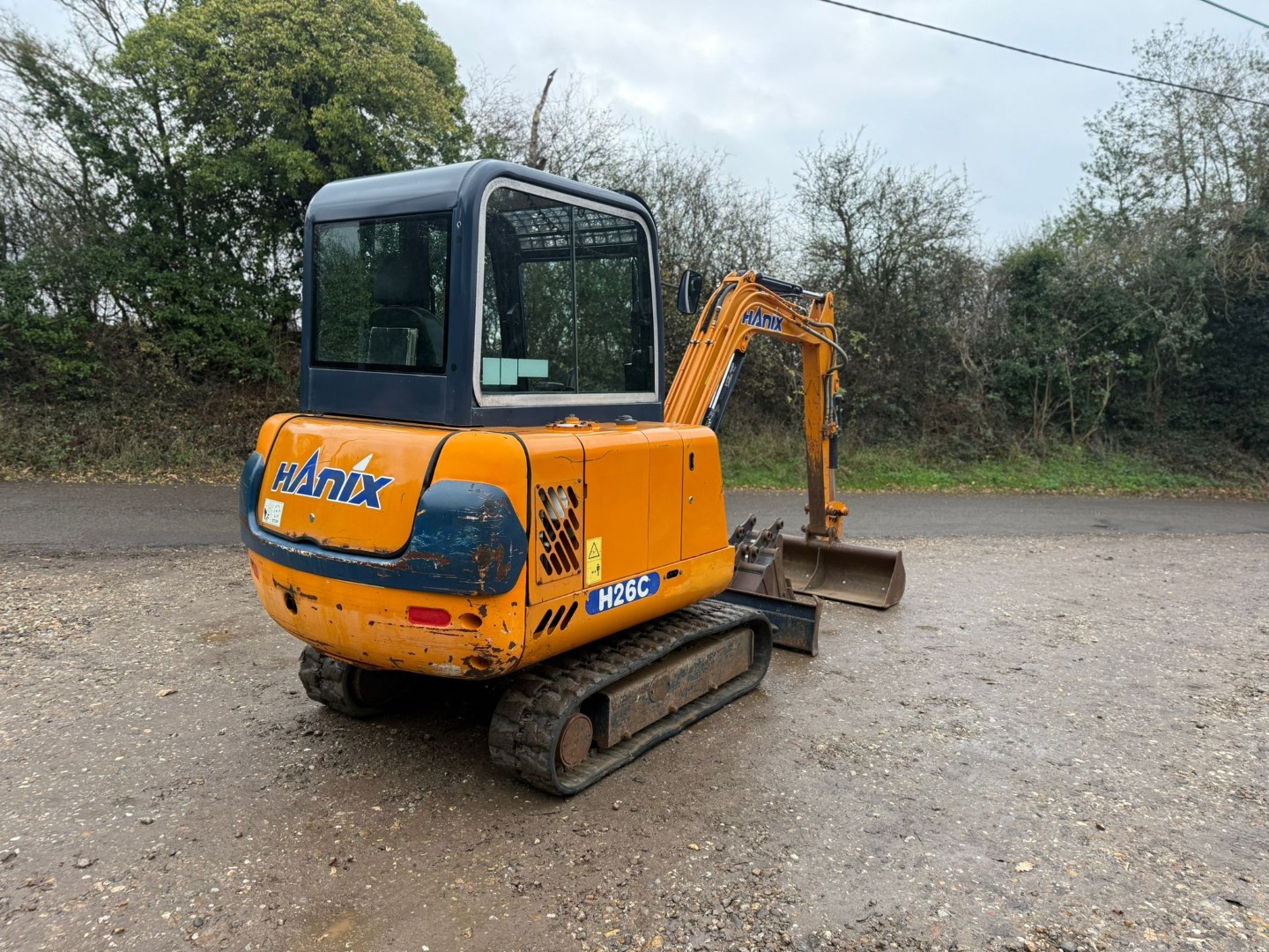Used Hanix H26C Excavator