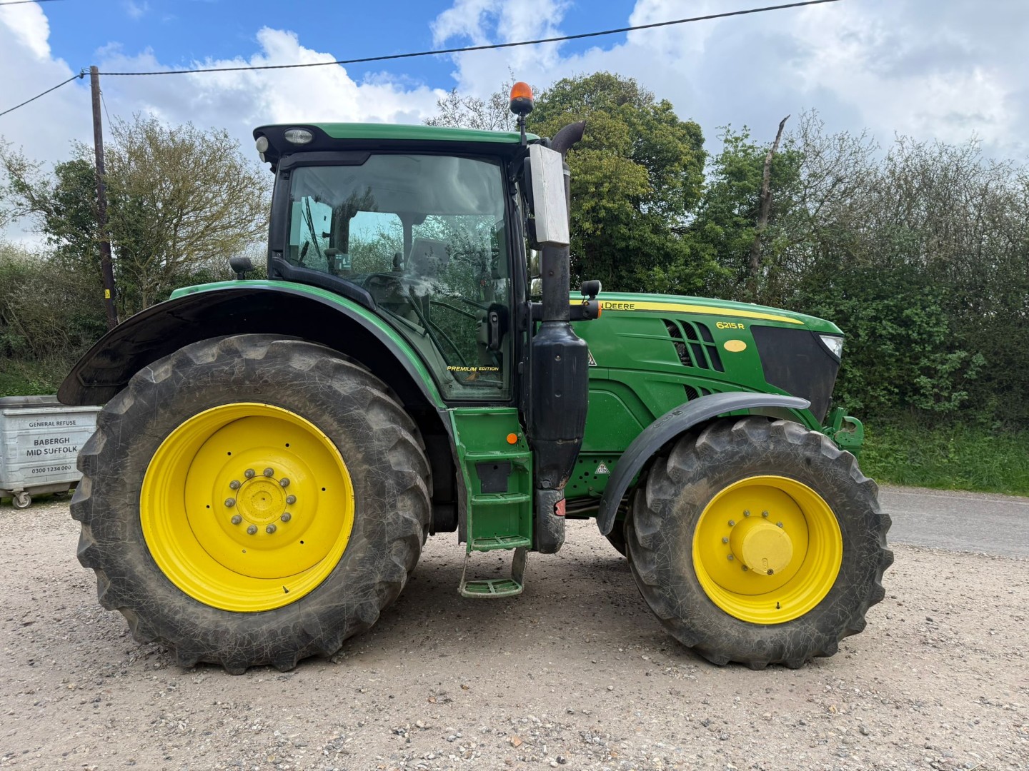 Used John Deere 6215R 4wd Tractor