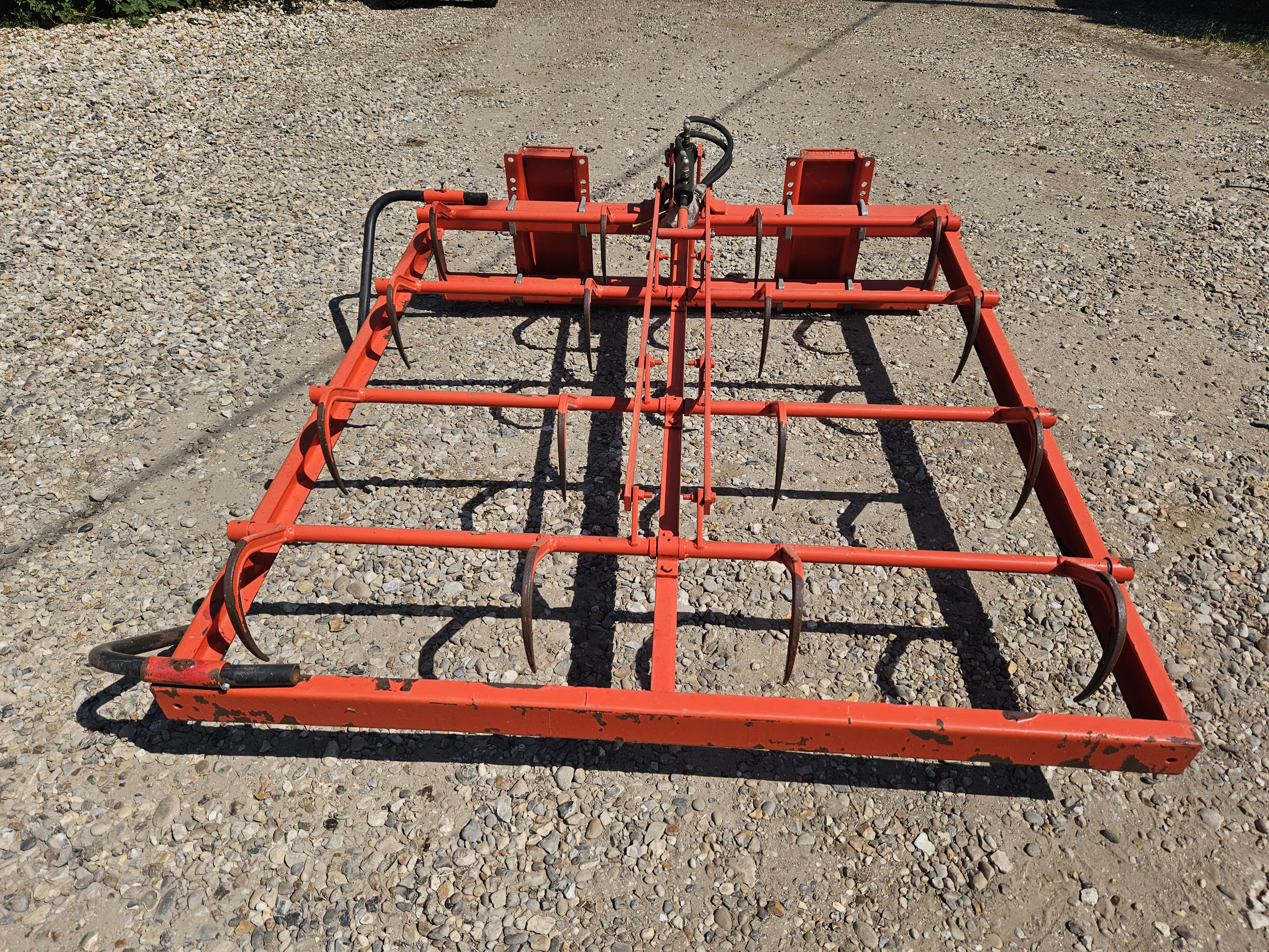 Used Browns Buzzard Flat 8 Bale Grab