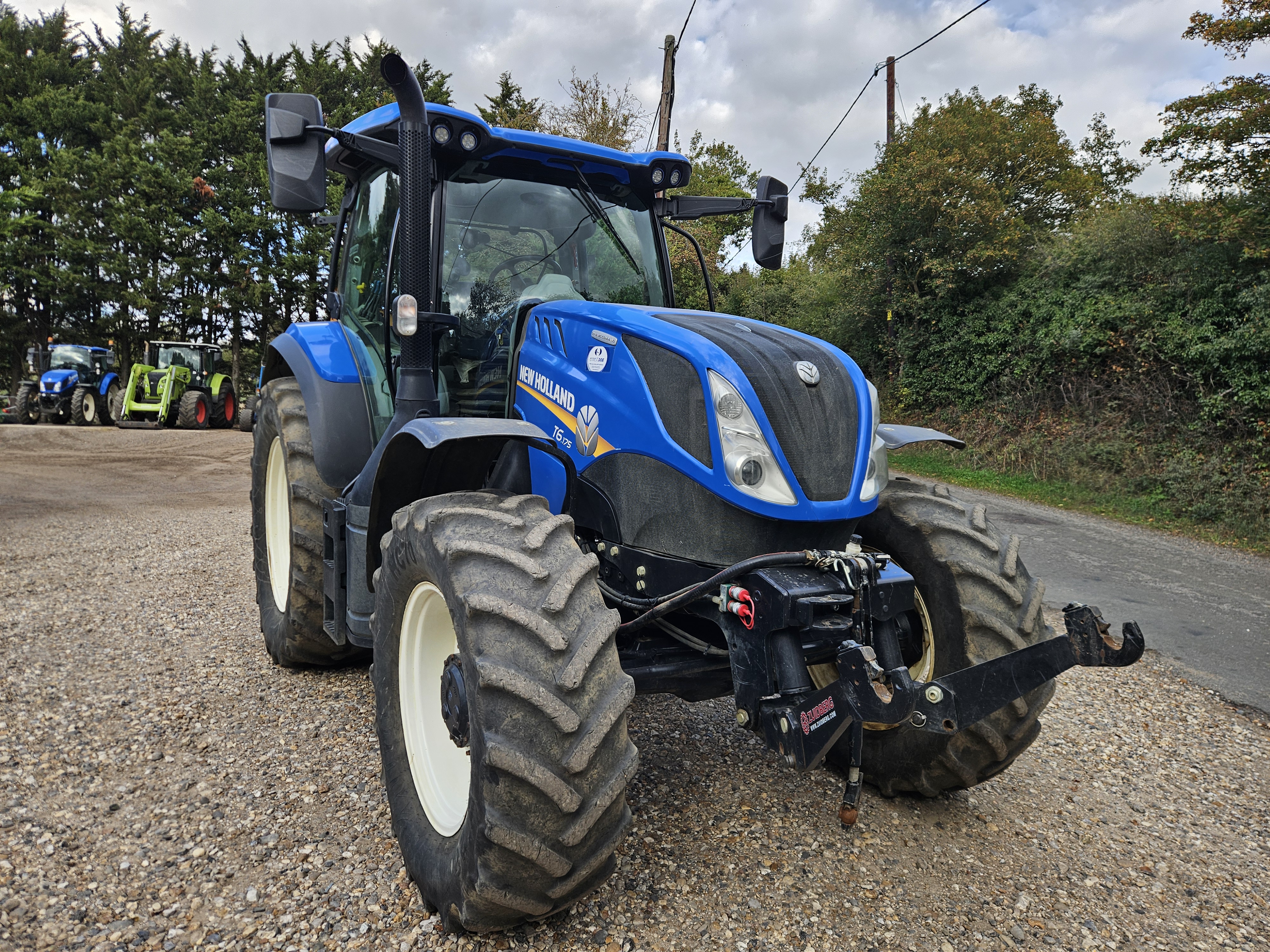Used New Holland T6.175 4wd Tractor