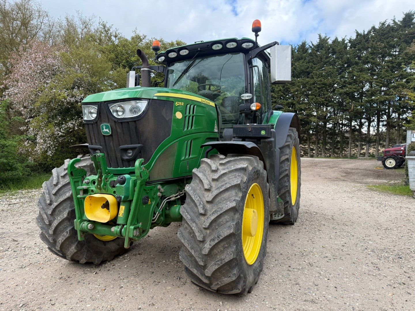 Used John Deere 6215R 4wd Tractor
