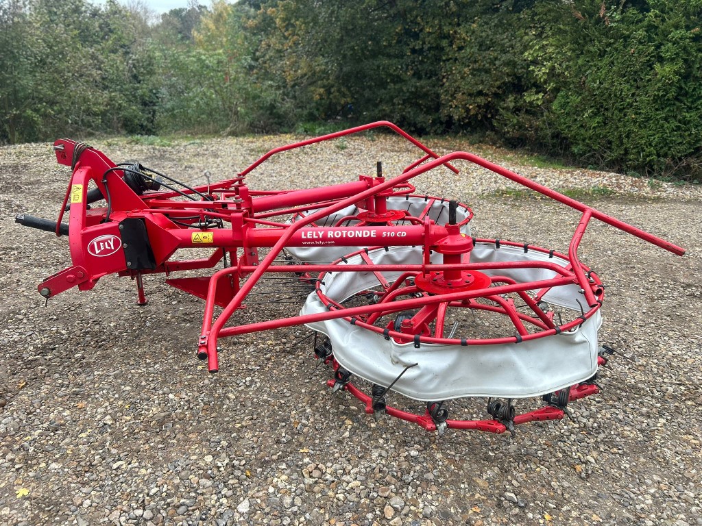 Used Lely Rotonde 510 CD Hay Turner