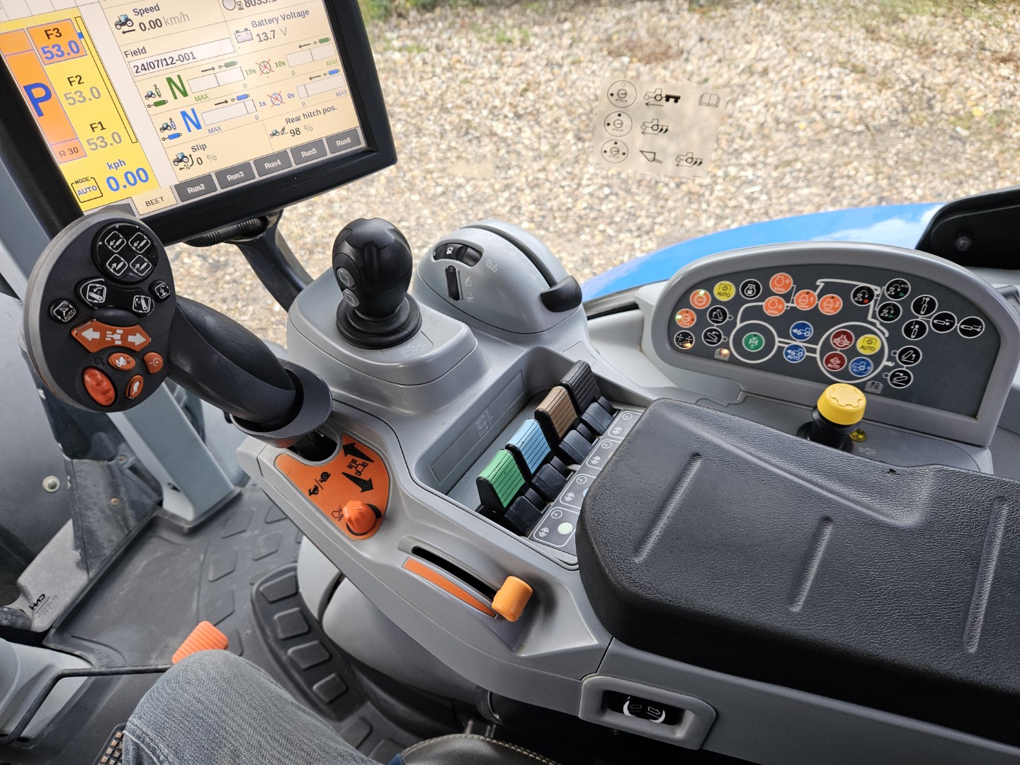 Used New Holland T7.270 4wd Tractor