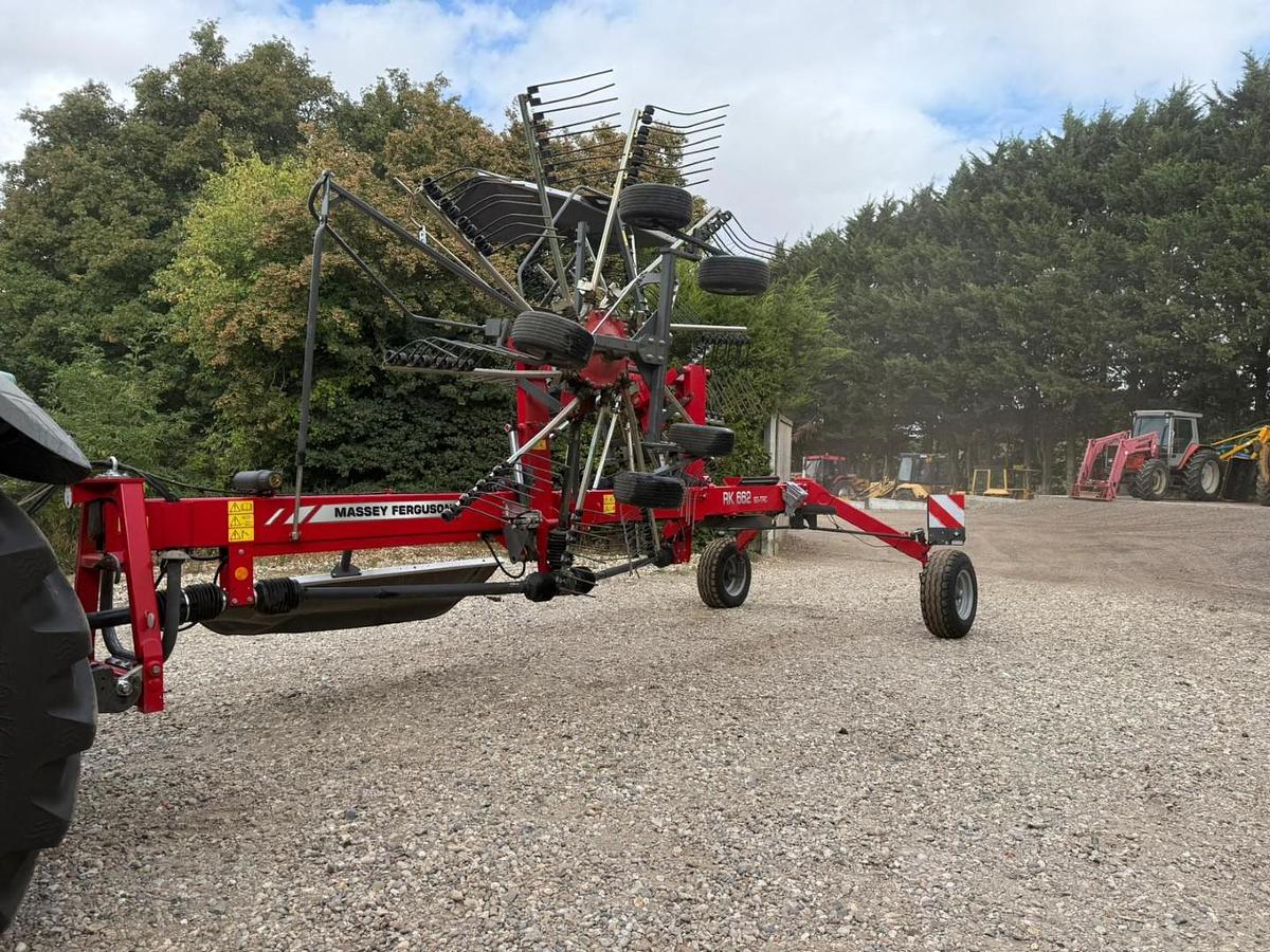 Used Massey Ferguson RK662 SD-TRC Rake