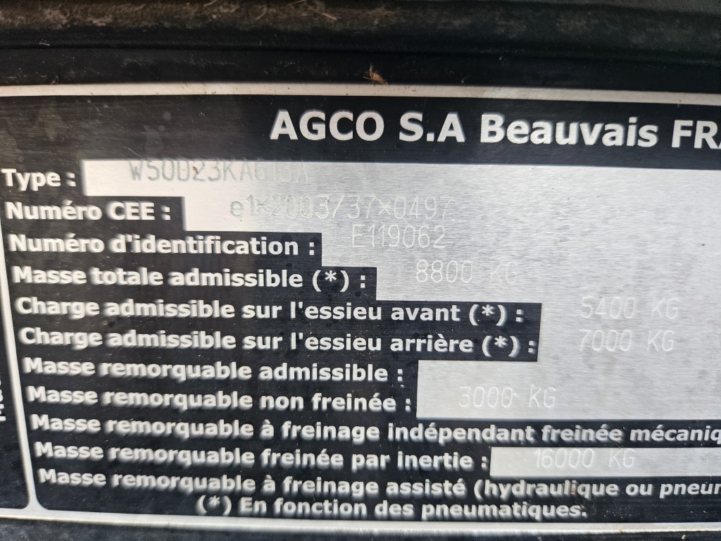 Used Massey Ferguson 6612 4wd Tractor