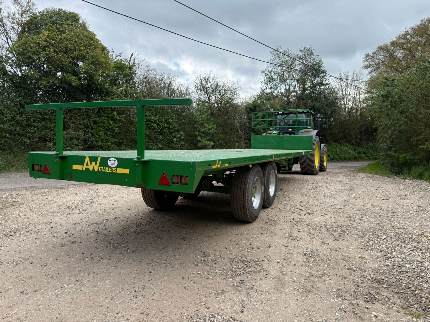 Used AW Engineering Bale Trailer