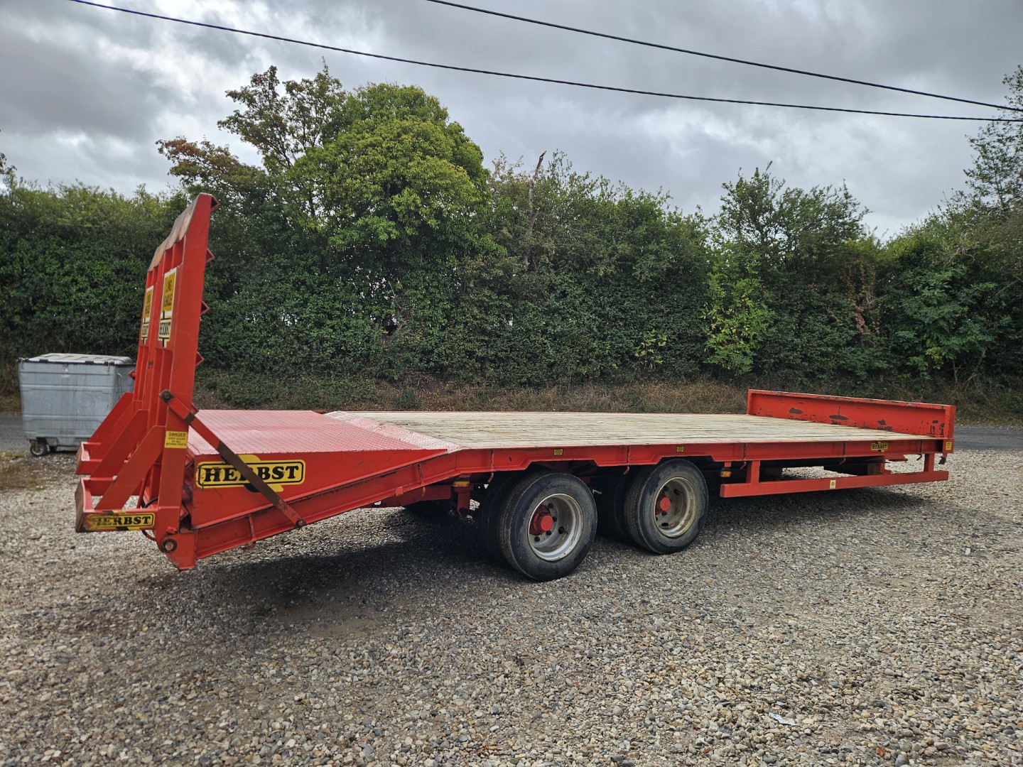 Used Herbst Low Loader Trailer