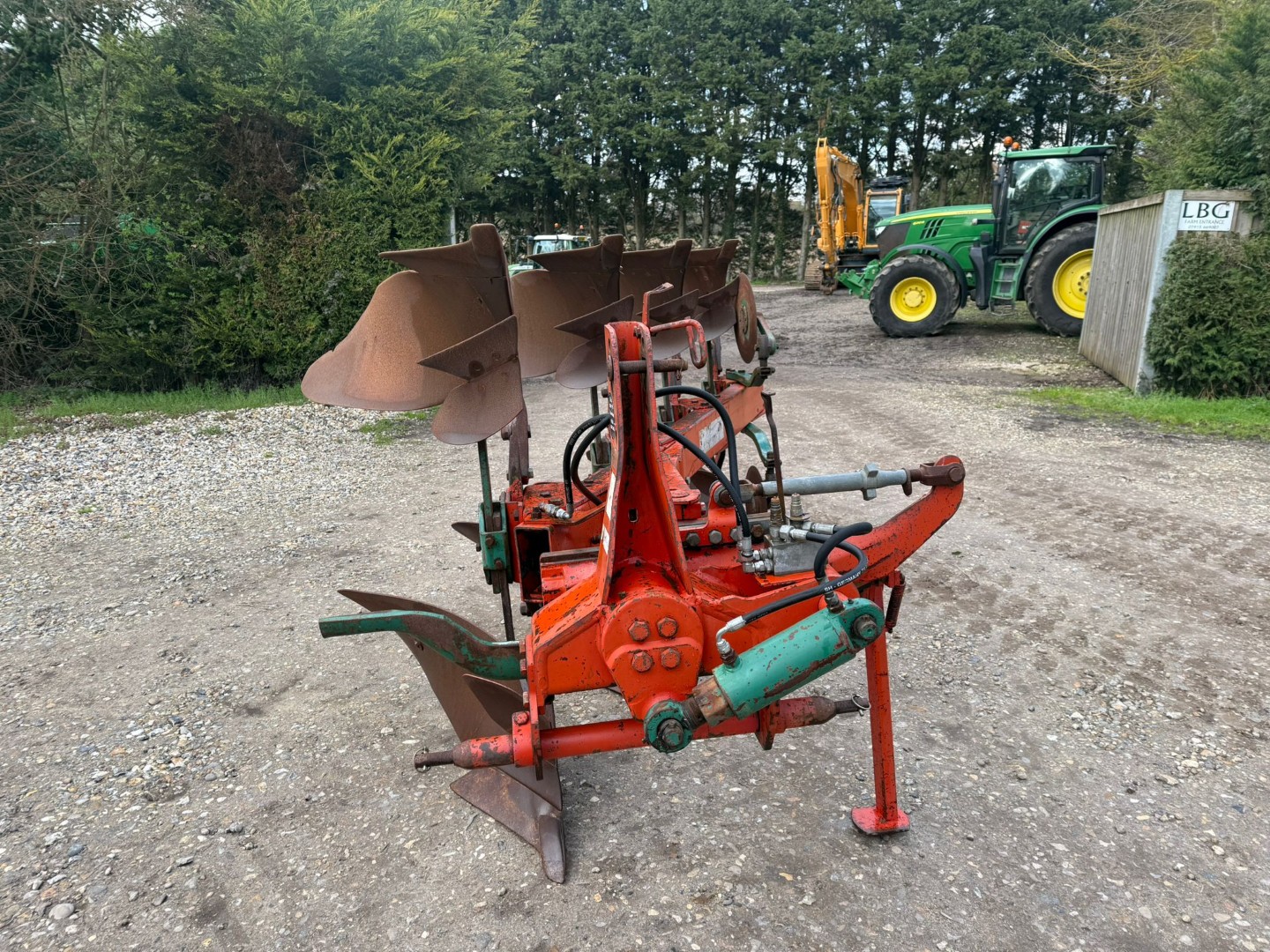 Used Kverneland LD85-160-8-HD Plough