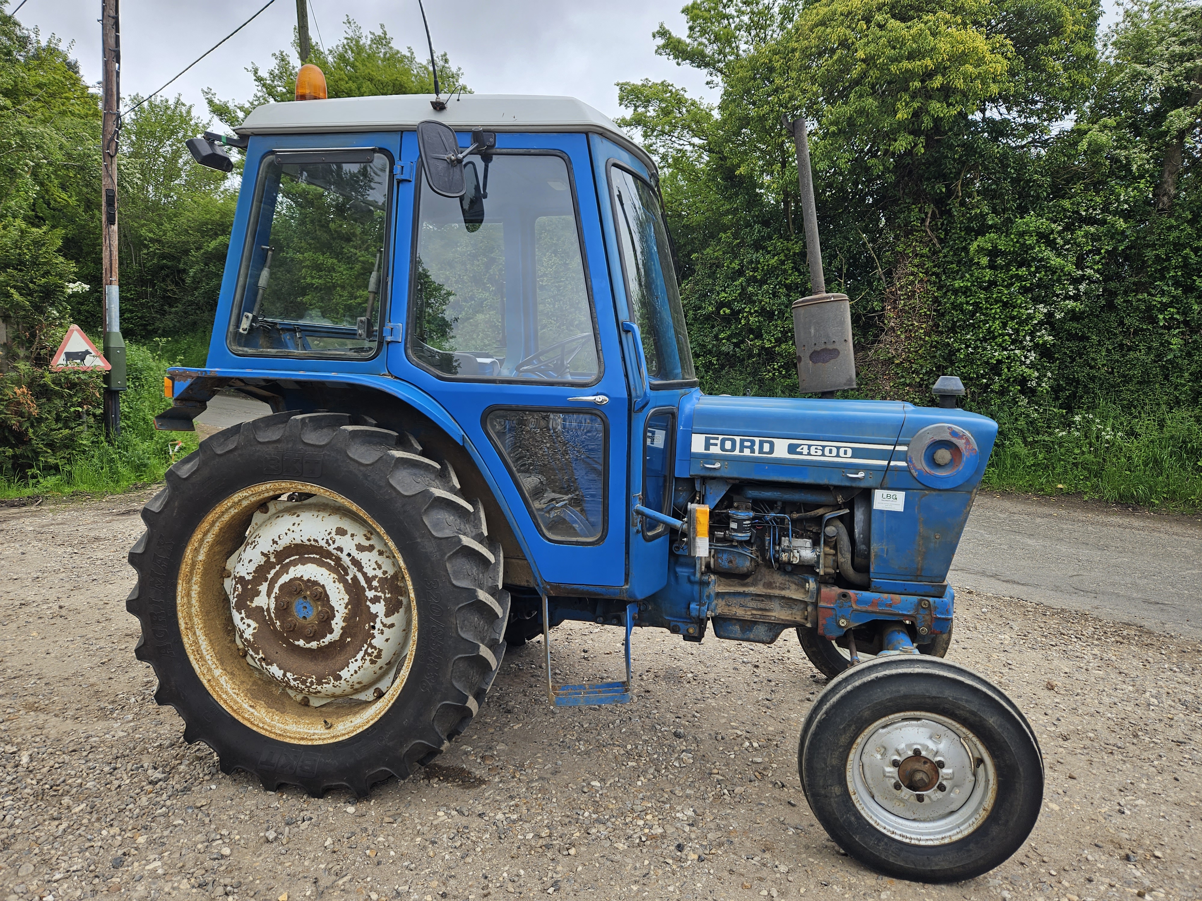 Used Ford 4600 2wd Tractor