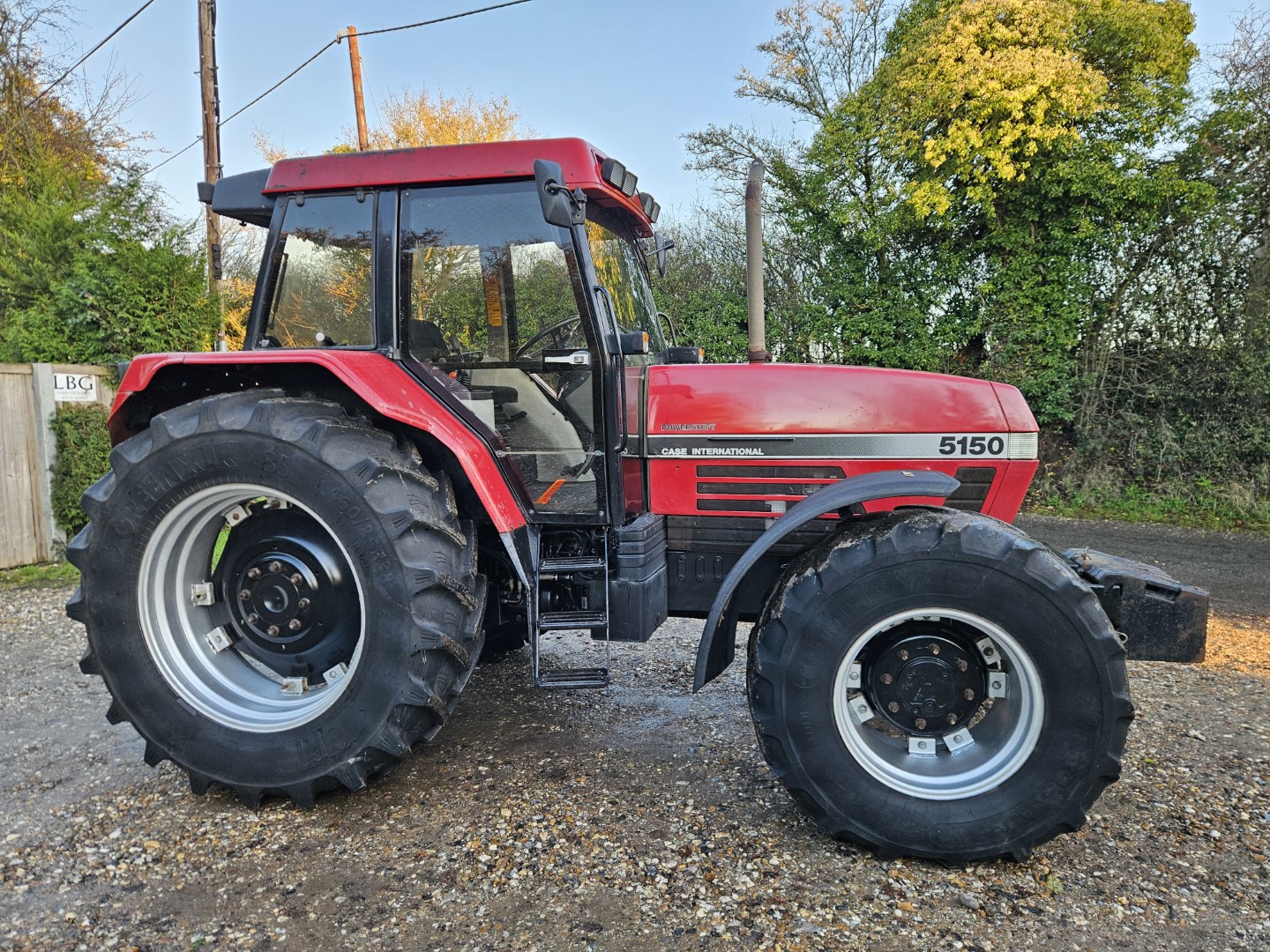 Used Case Maxxum 5150 Plus 4wd Tractor