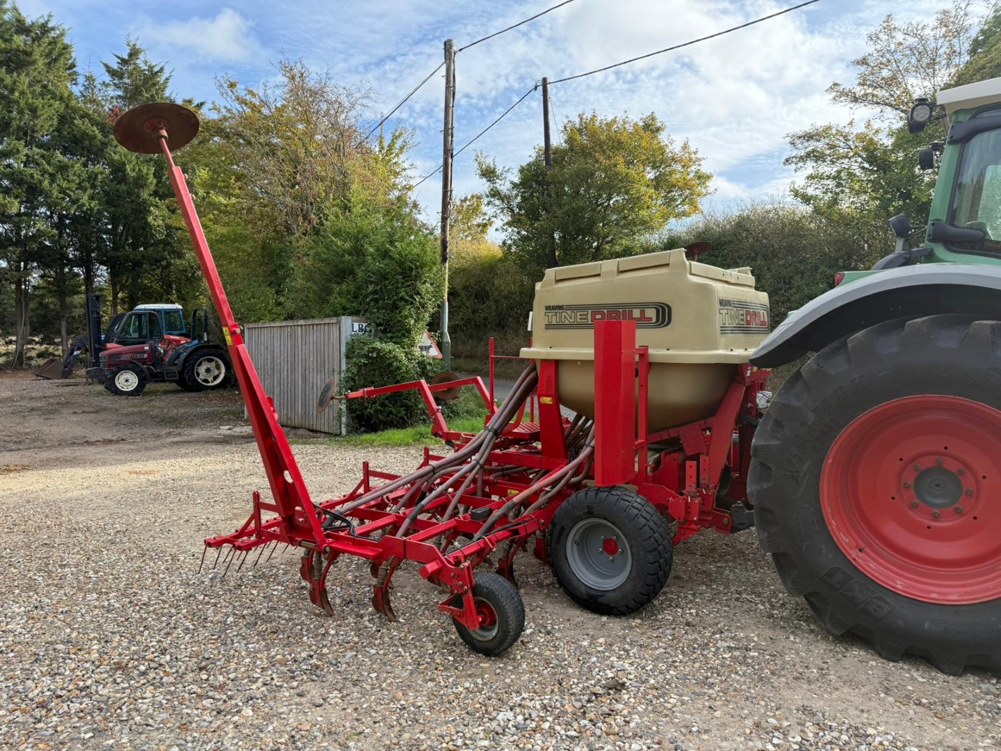 Used Weaving Aguirre Tine Drill