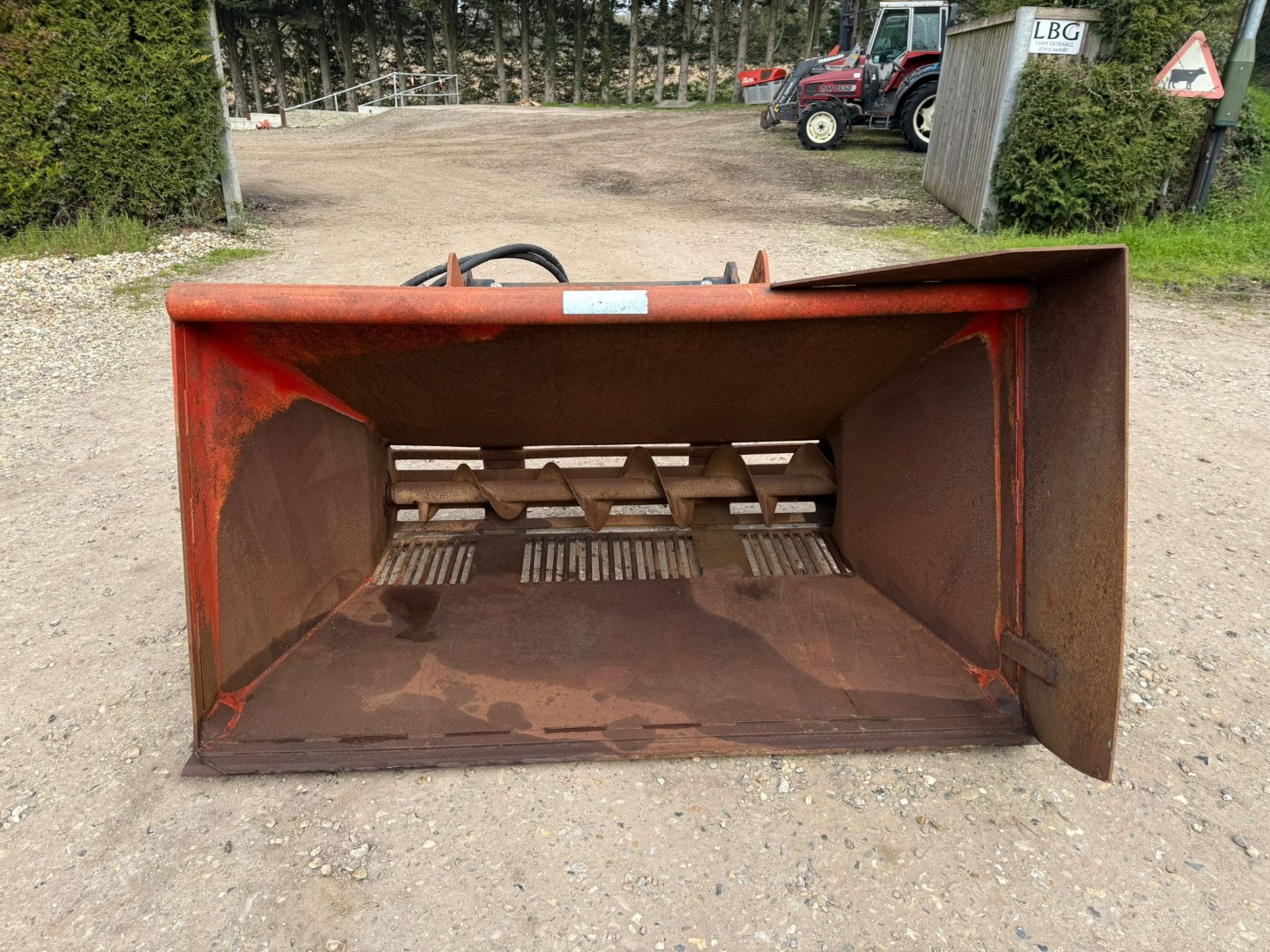Used BOM Root Chopper Bucket
