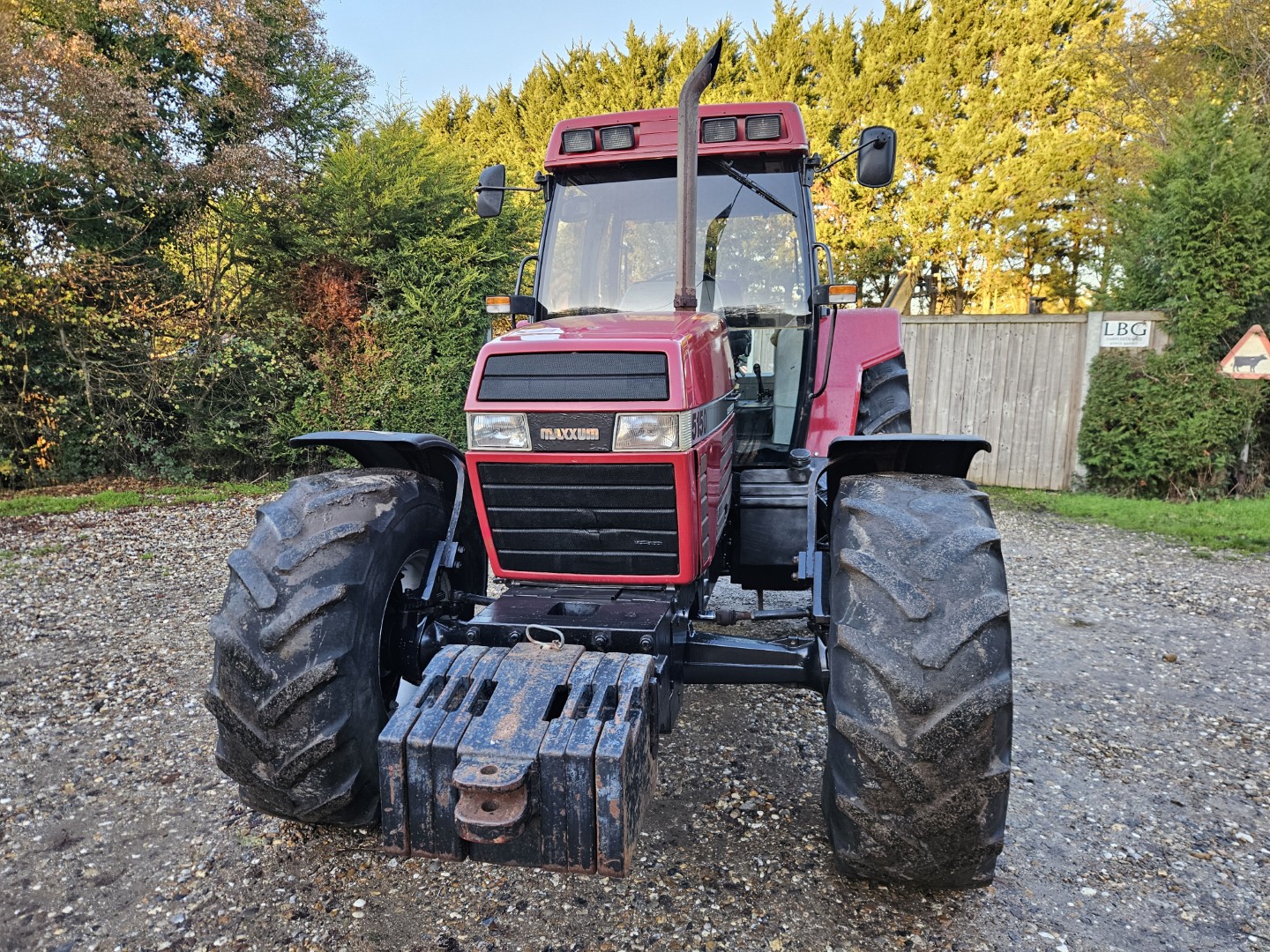 Used Case Maxxum 5150 Plus 4wd Tractor