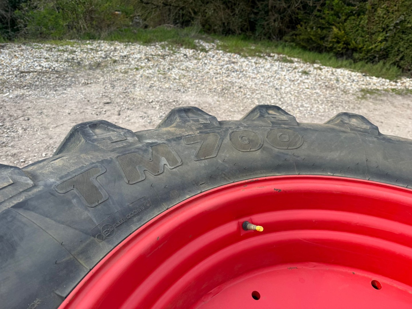 Used Pair Fendt Wheels and Tyres