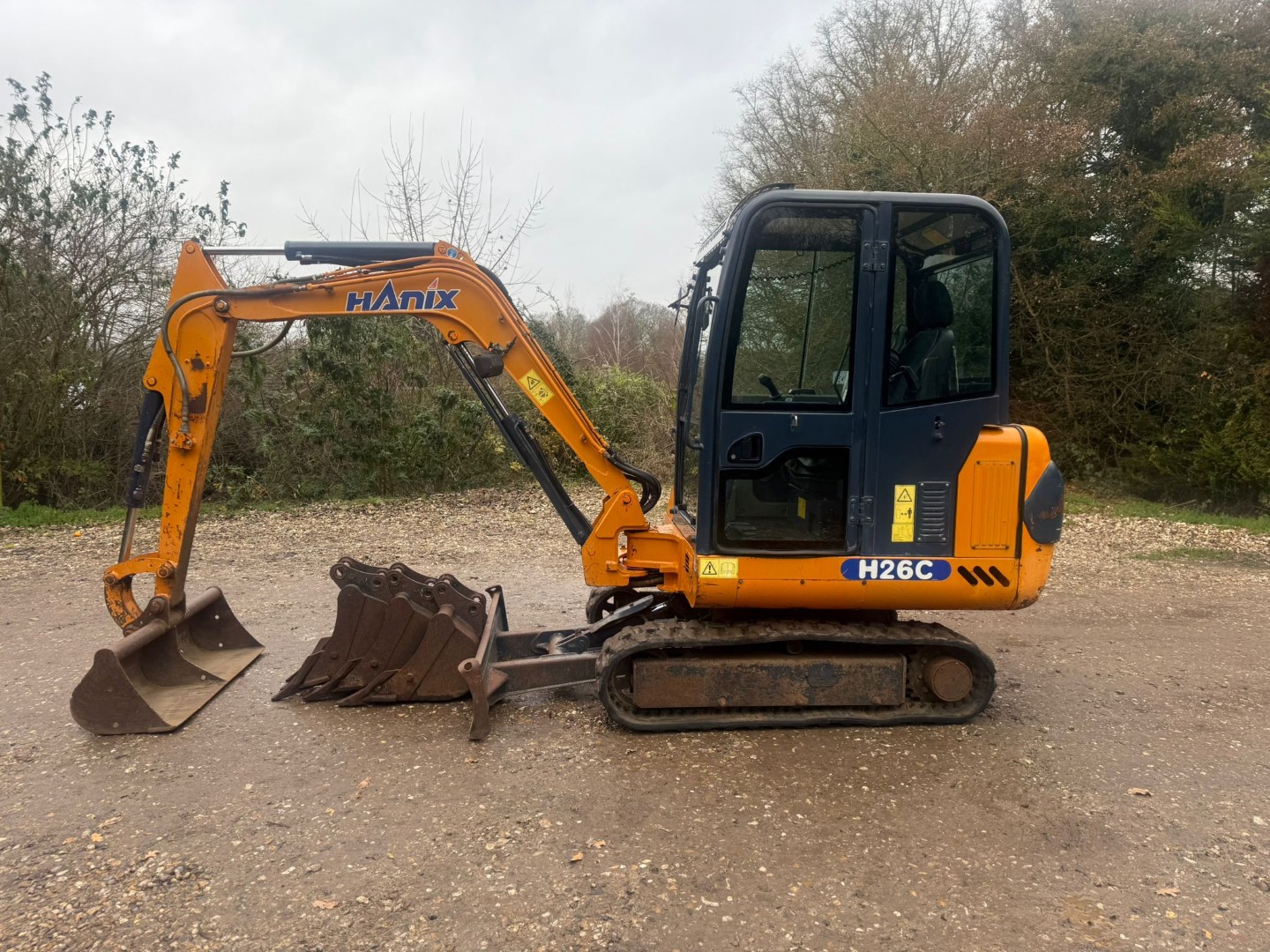 Used Hanix H26C Excavator