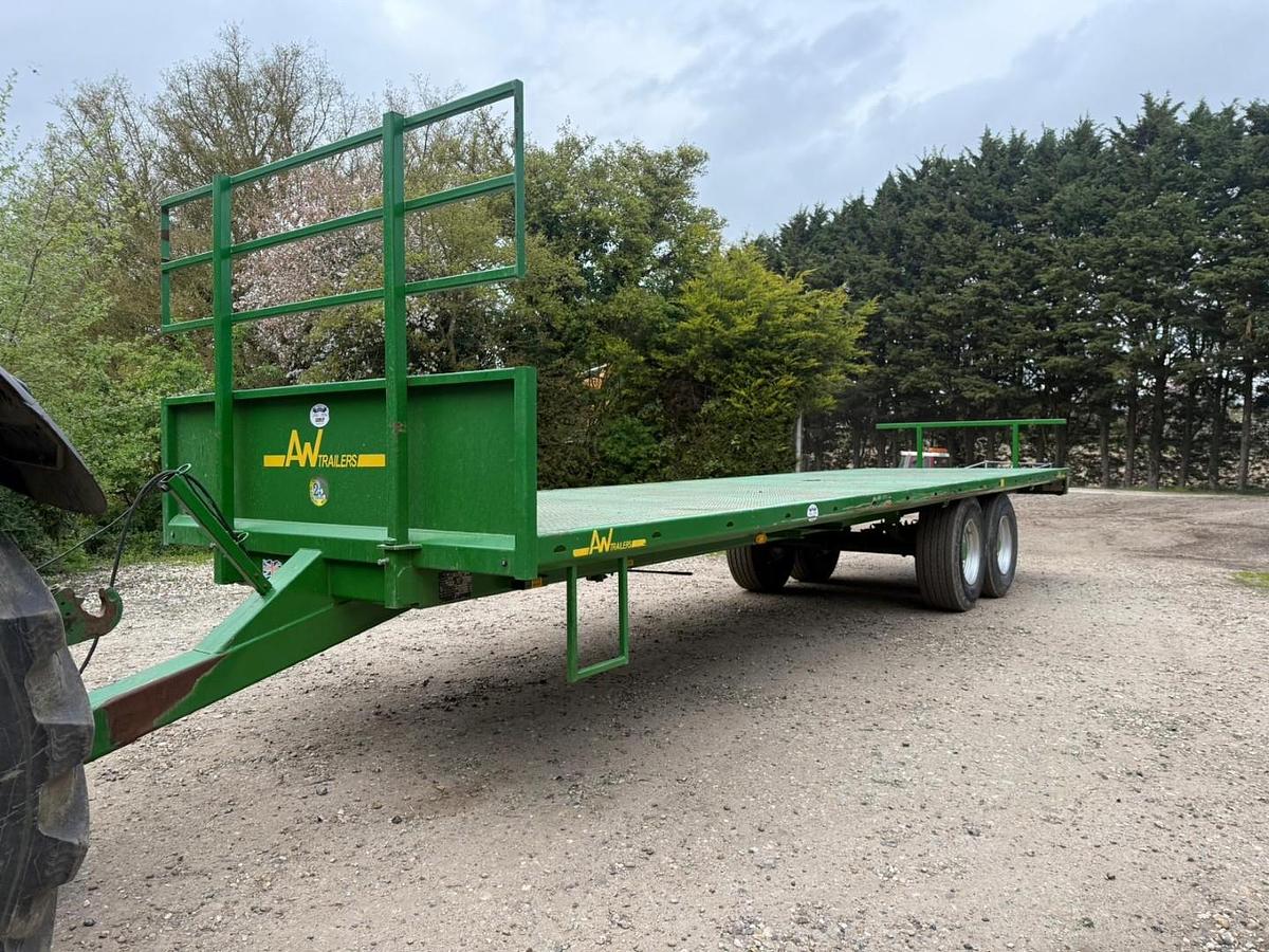 Used AW Engineering Bale Trailer