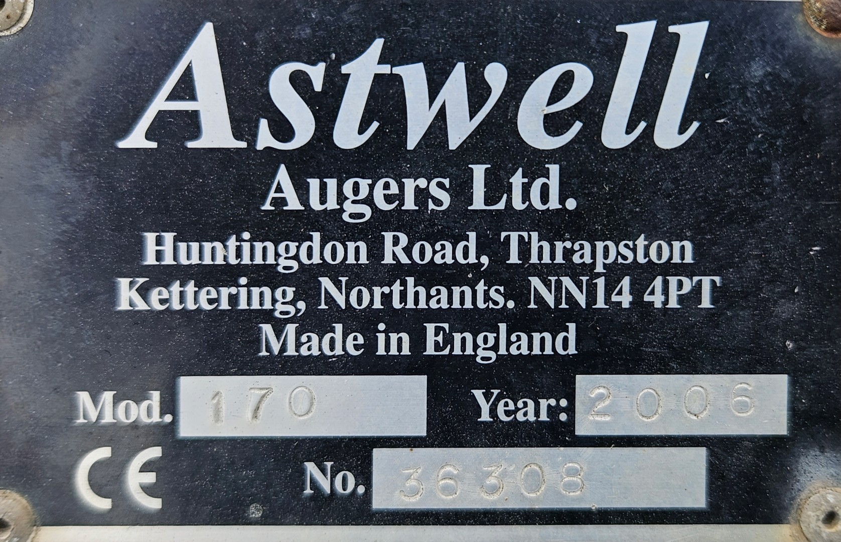 Used Astwell 170 Wuffler