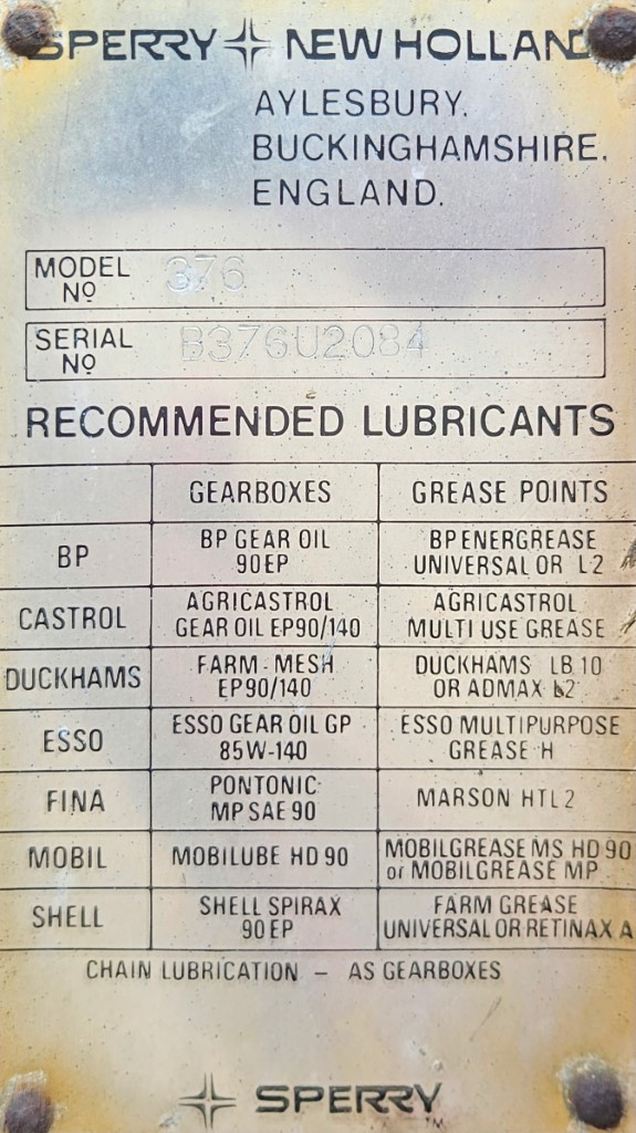 Used New Holland Hayliner 376 Conventional Baler