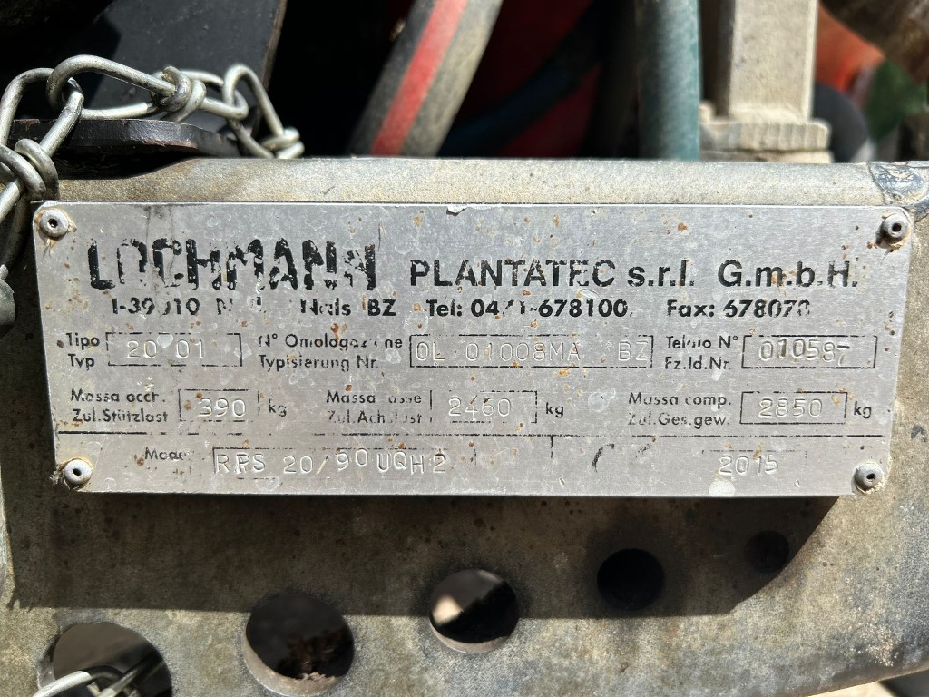 Used Lochmann RPS 20/90 UQH Sprayer