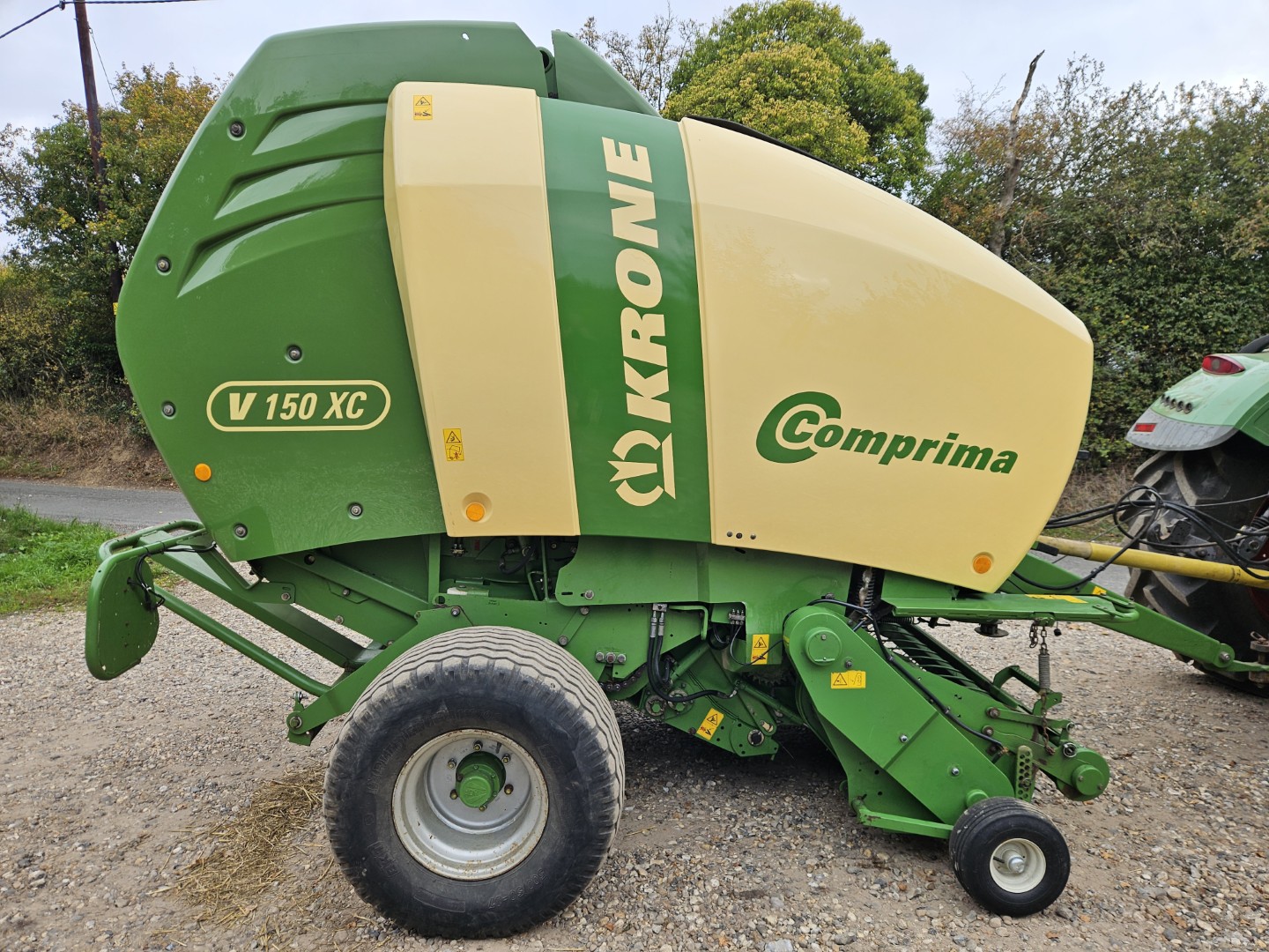 Used Krone V150XC Round Baler
