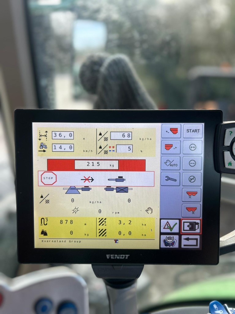 Used Vicon RO-EDW Fertiliser Spreader