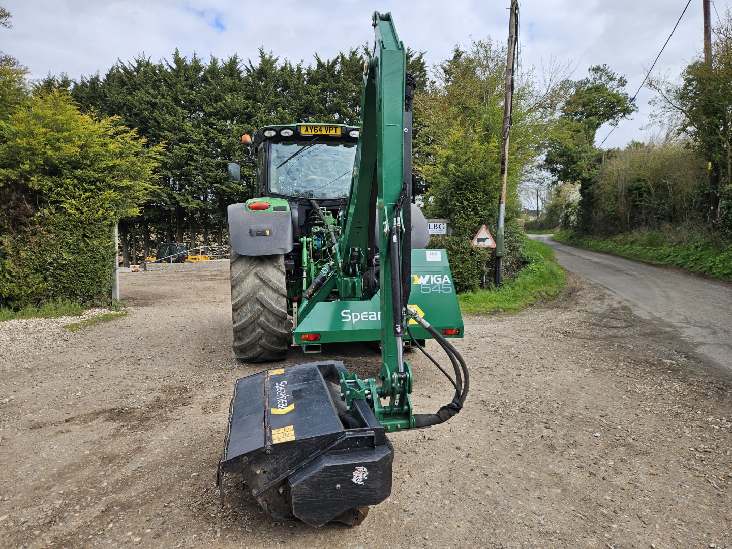 Used Spearhead Twiga 545 Hedge Cutter